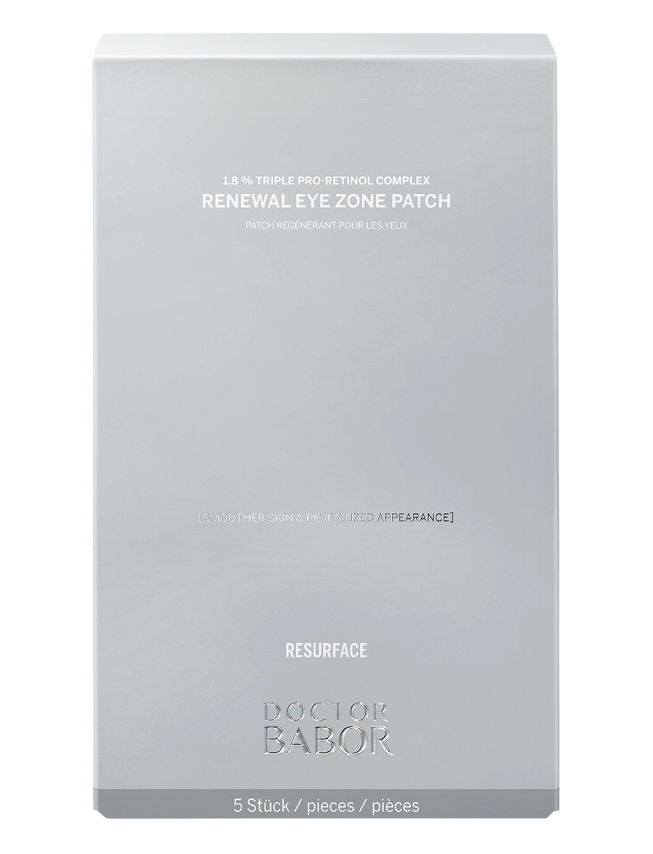 Babor - DOCTOR BABOR RENEWAL EYE ZONE PATCH - Øjenmasker - no colour - 2