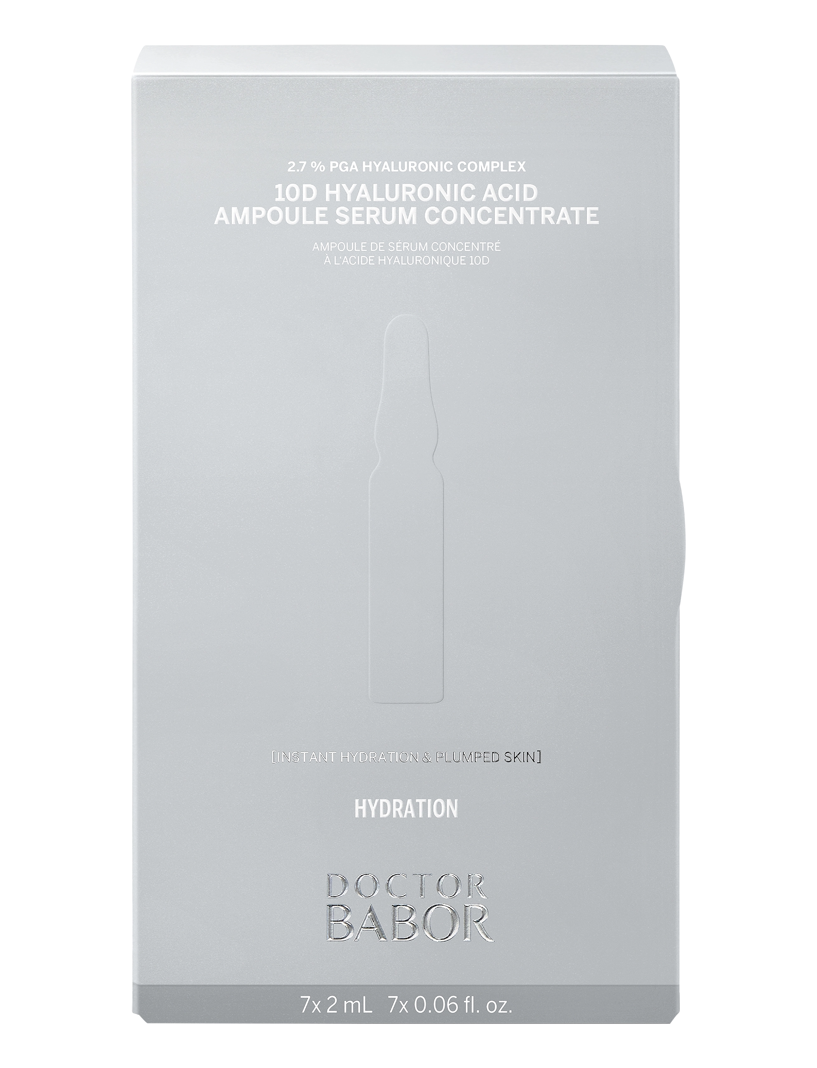 Babor - DOCTOR BABOR 10D HYALURONIC ACID AMPOULE SERUM CONCENTRATE - serum & olier - no colour - 2