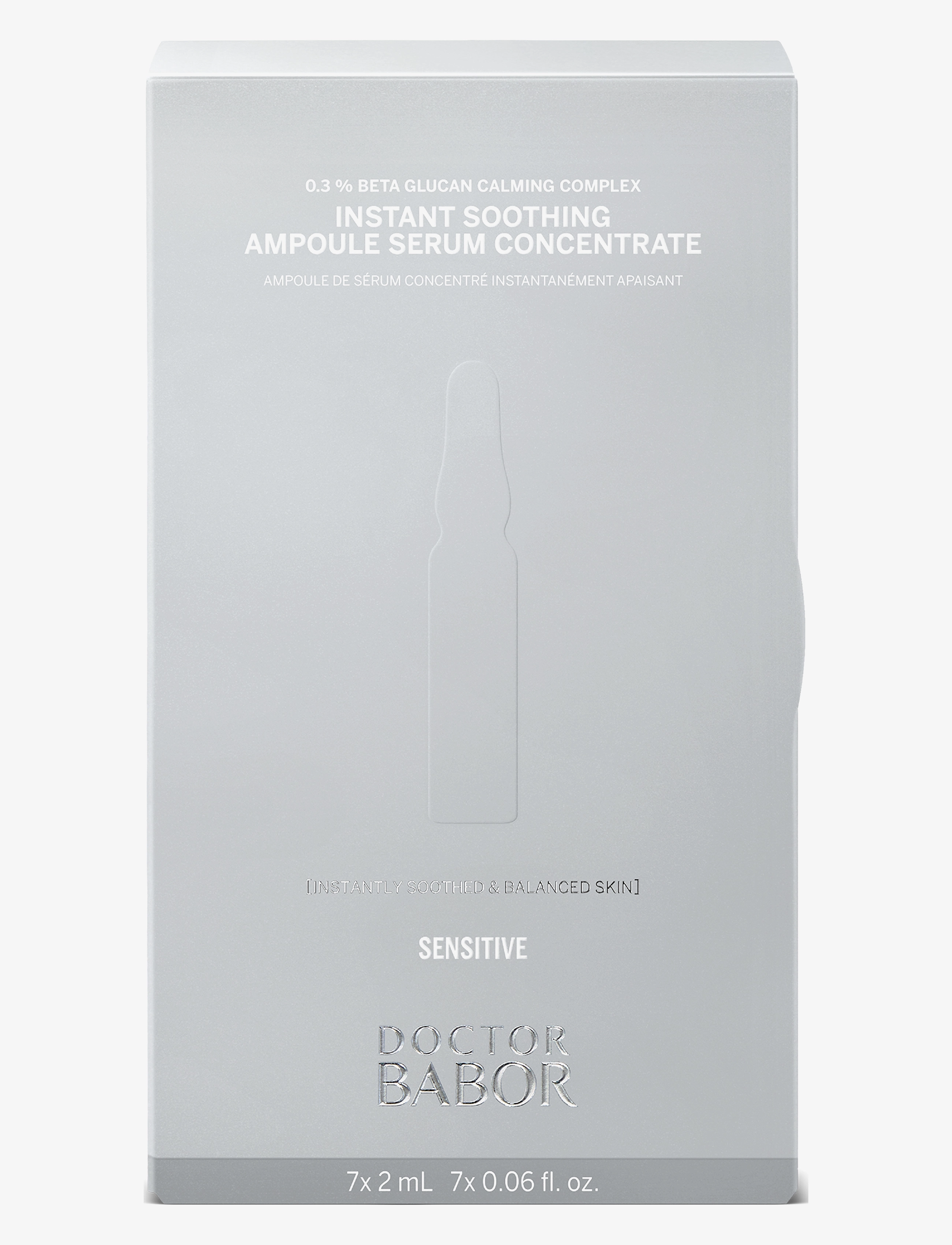 Babor - Instant Soothing Ampoule Serum Concentrate (Beta Glucan) - serum & oljor  - no colour - 2