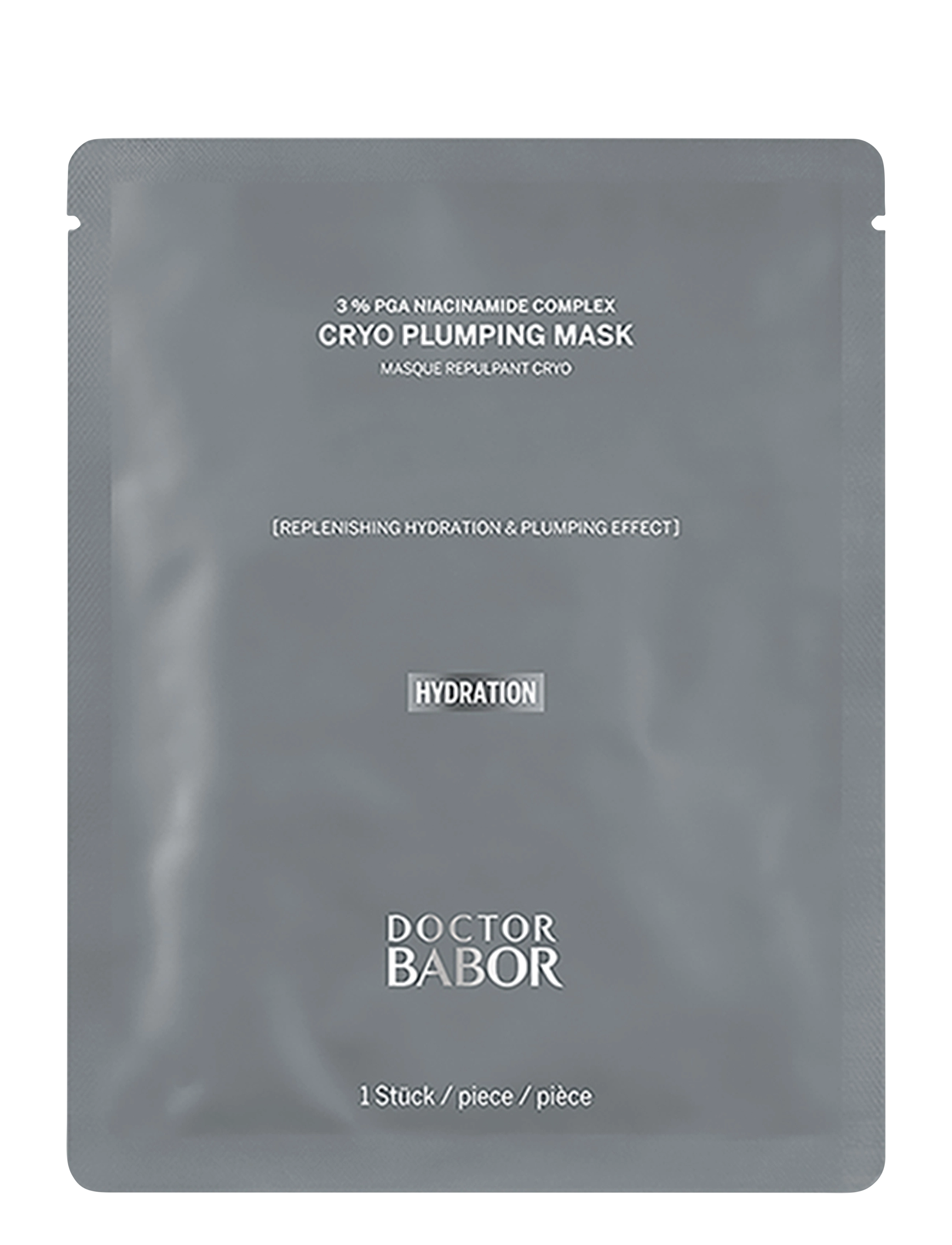Babor Cryo Plumping Mask, 1 PCS, Nude, Ansigtsmasker > Fugtgivende Maske, Dame
