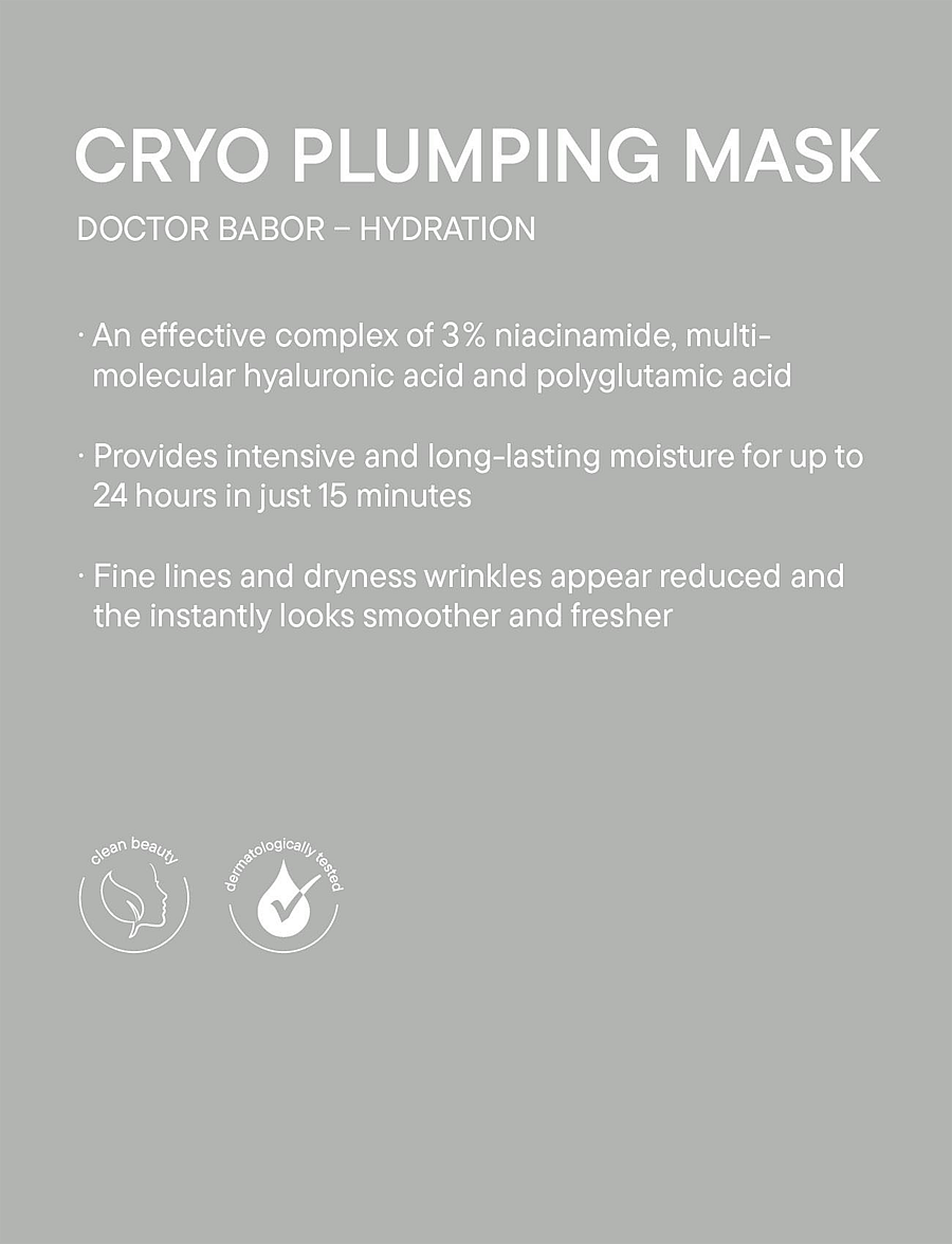 Babor - Cryo Plumping Mask - niisutavad maskid - no colour - 2