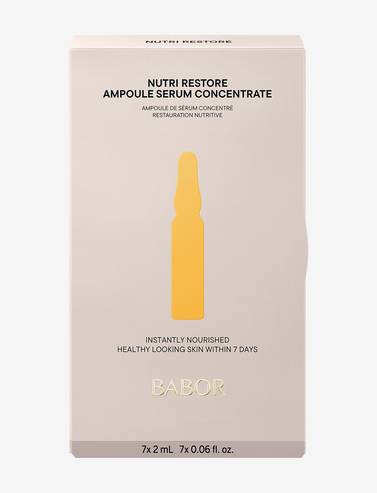 Babor - Nutri Restore Ampoule - serum & oljor  - no colour - 1