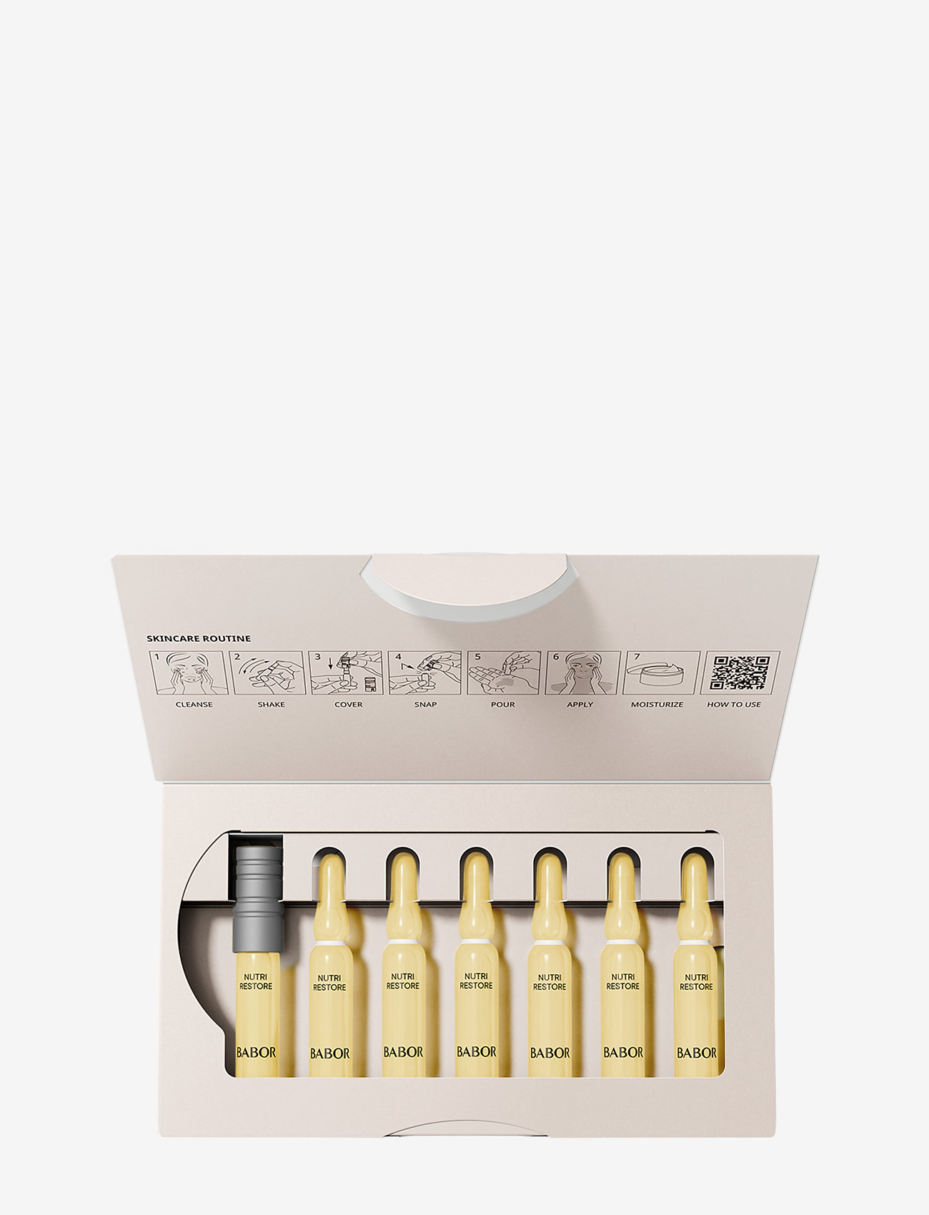 Babor - Nutri Restore Ampoule - serum & oljor  - no colour - 2