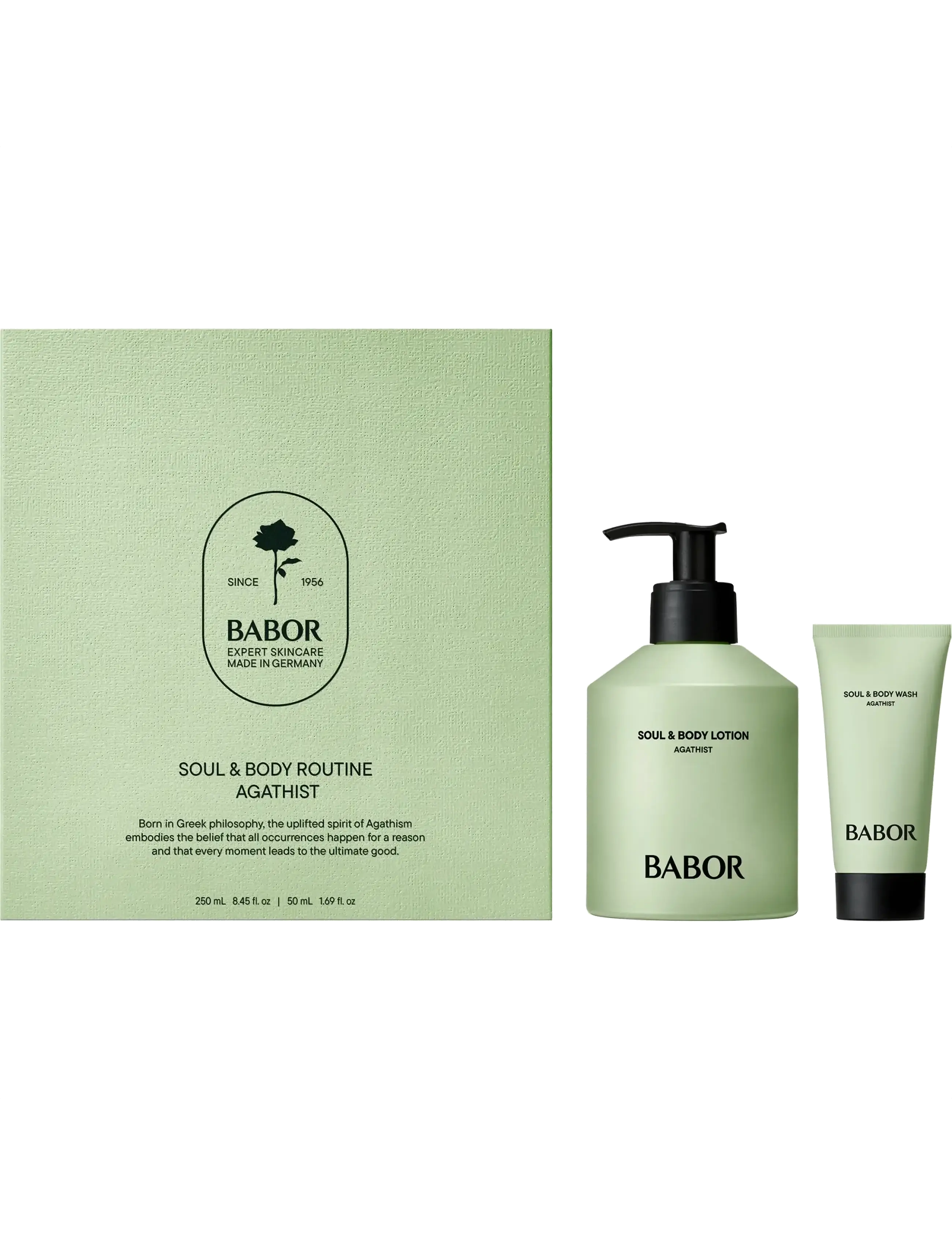 Babor Soul & Body Gift Set Agathist, Bath & Body Sæt, Nude, Str: 300 ML