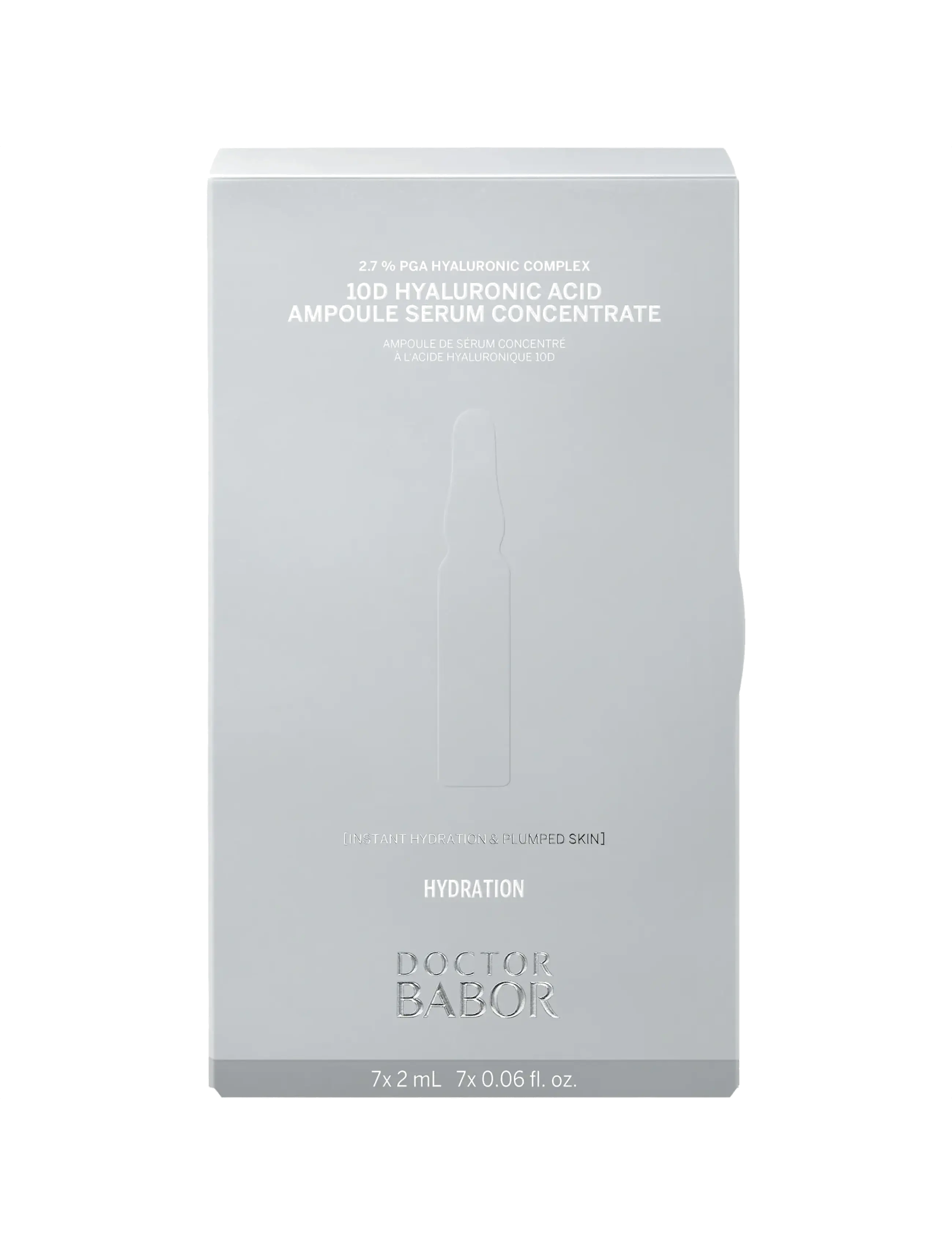 Babor - DOC 10D Hyaluronic Acid Ampoule Serum Concentrate - serum & oljor  - no colour - 2