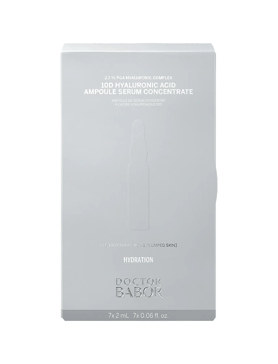 Babor - DOC 10D Hyaluronic Acid Ampoule Serum Concentrate - seerumit ja öljyt - no colour - 2