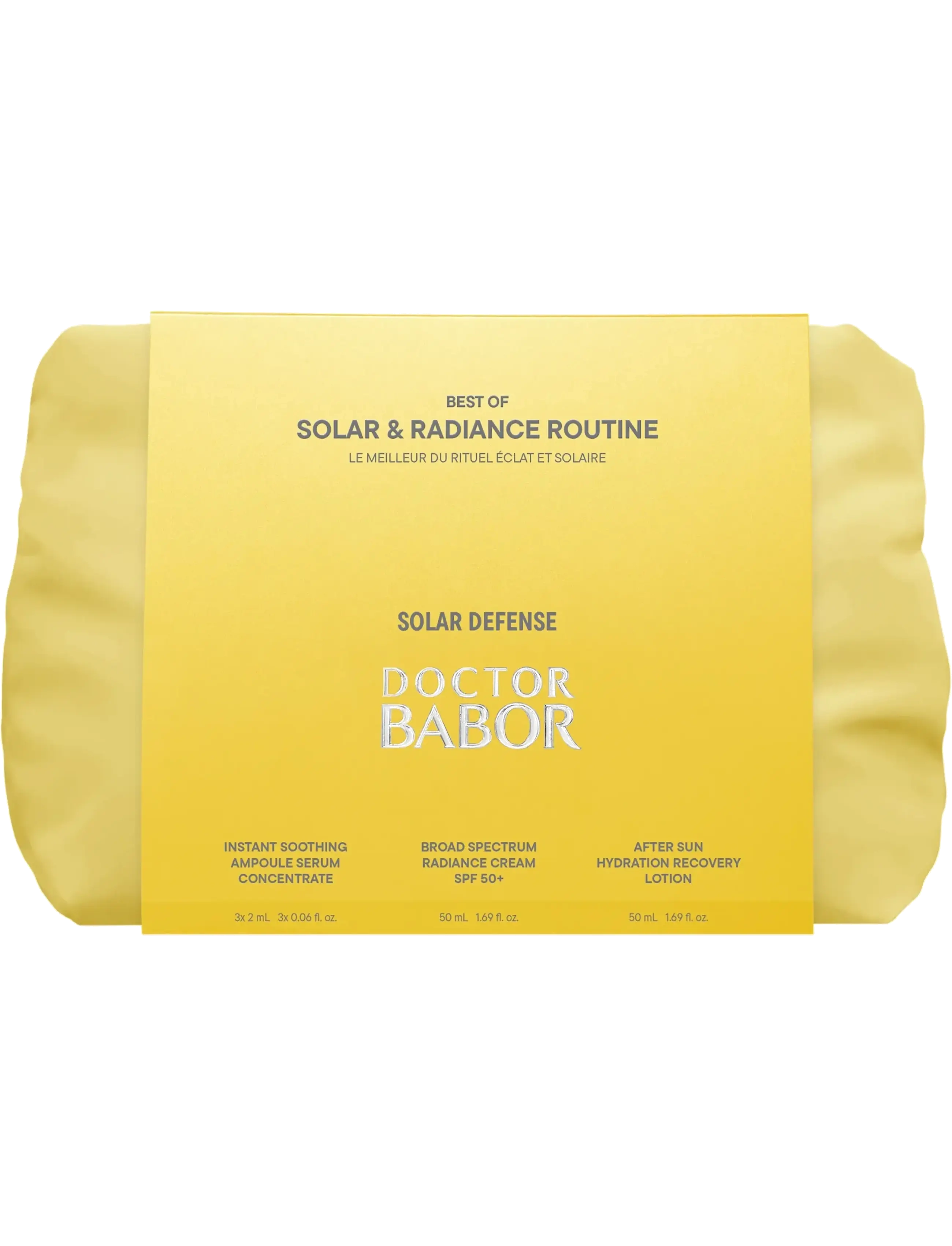 Babor - Solar & Radiance Routine Set - serum & olier - no colour - 3