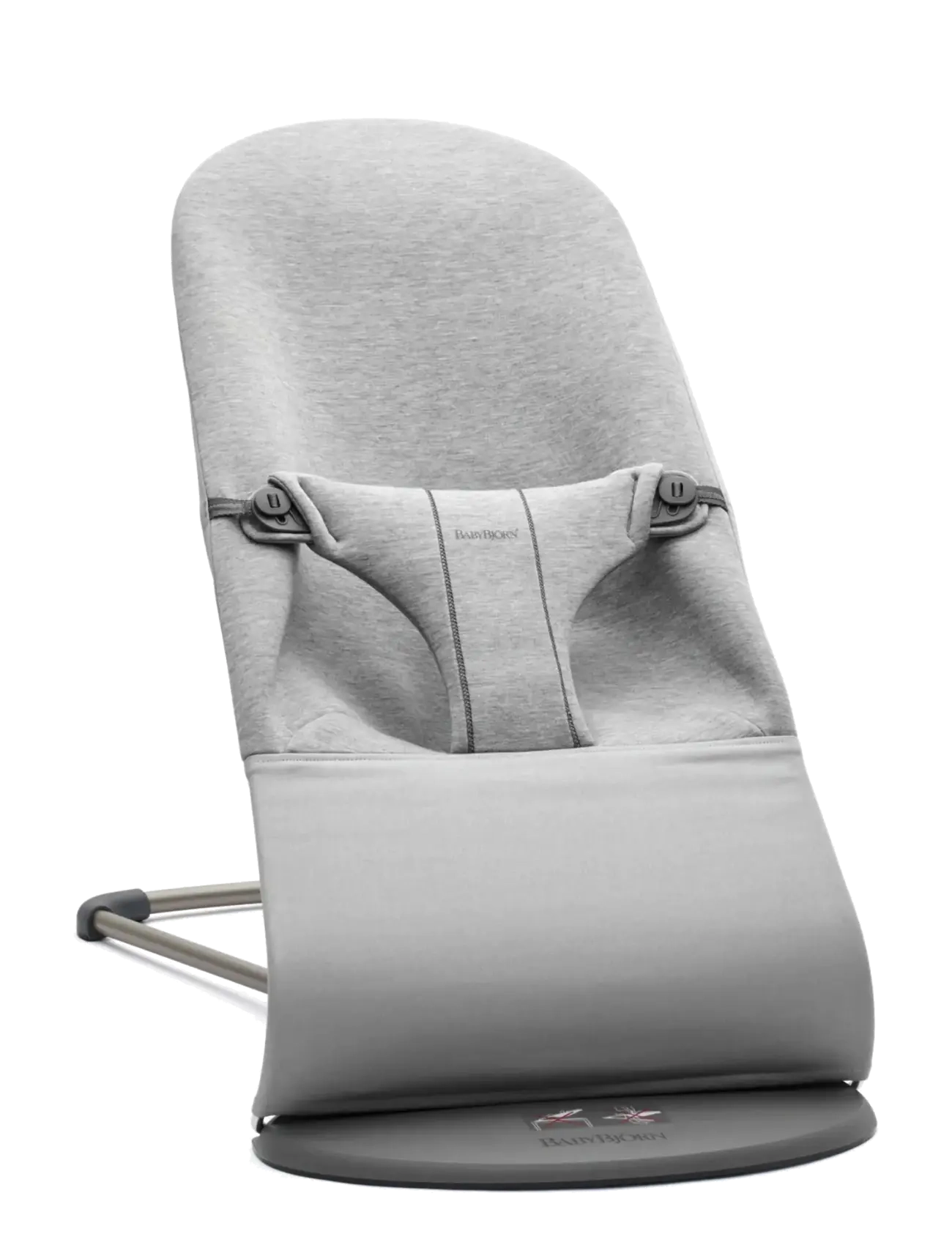 BabyBjörn BabyBjörn Bouncer Bliss, 3D Jersey, Light grey - Baby products - LIGHT GREY / grey