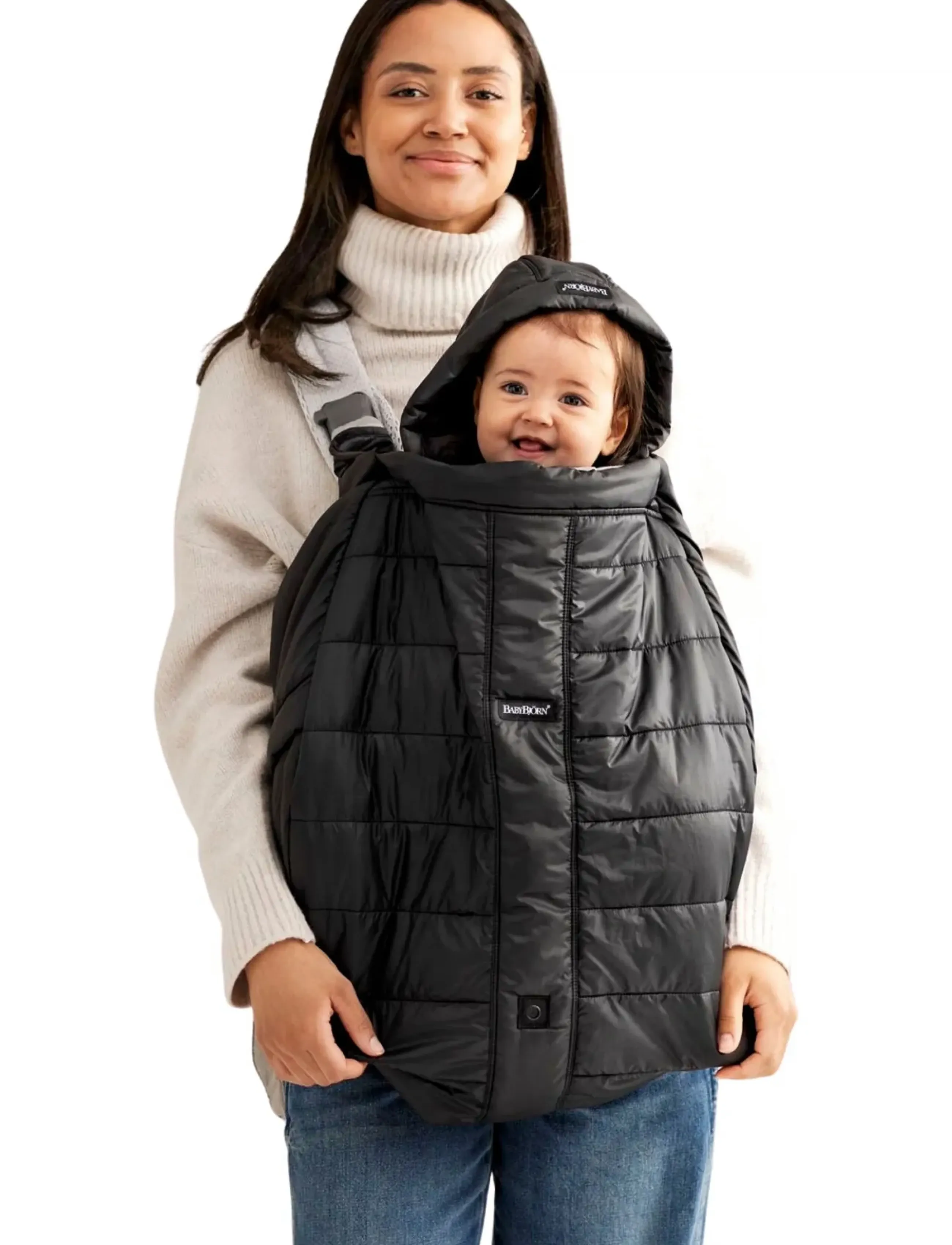 BabyBjörn - BabyBjörn BabyBjörn Winter Cover for Baby carrier, Black - porte-bébé - black - 4