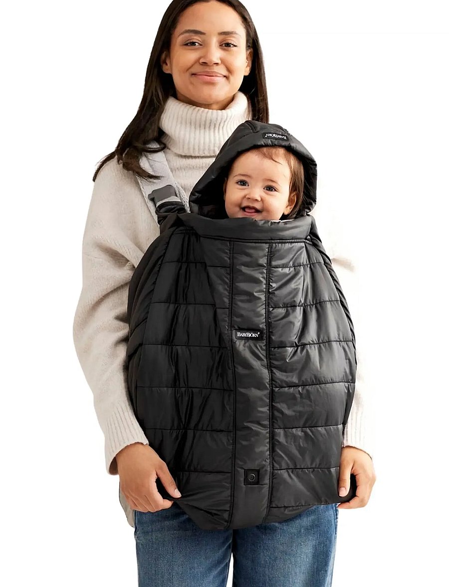 BabyBjörn - BabyBjörn BabyBjörn Winter Cover for Baby carrier, Black - porte-bébé - black - 4