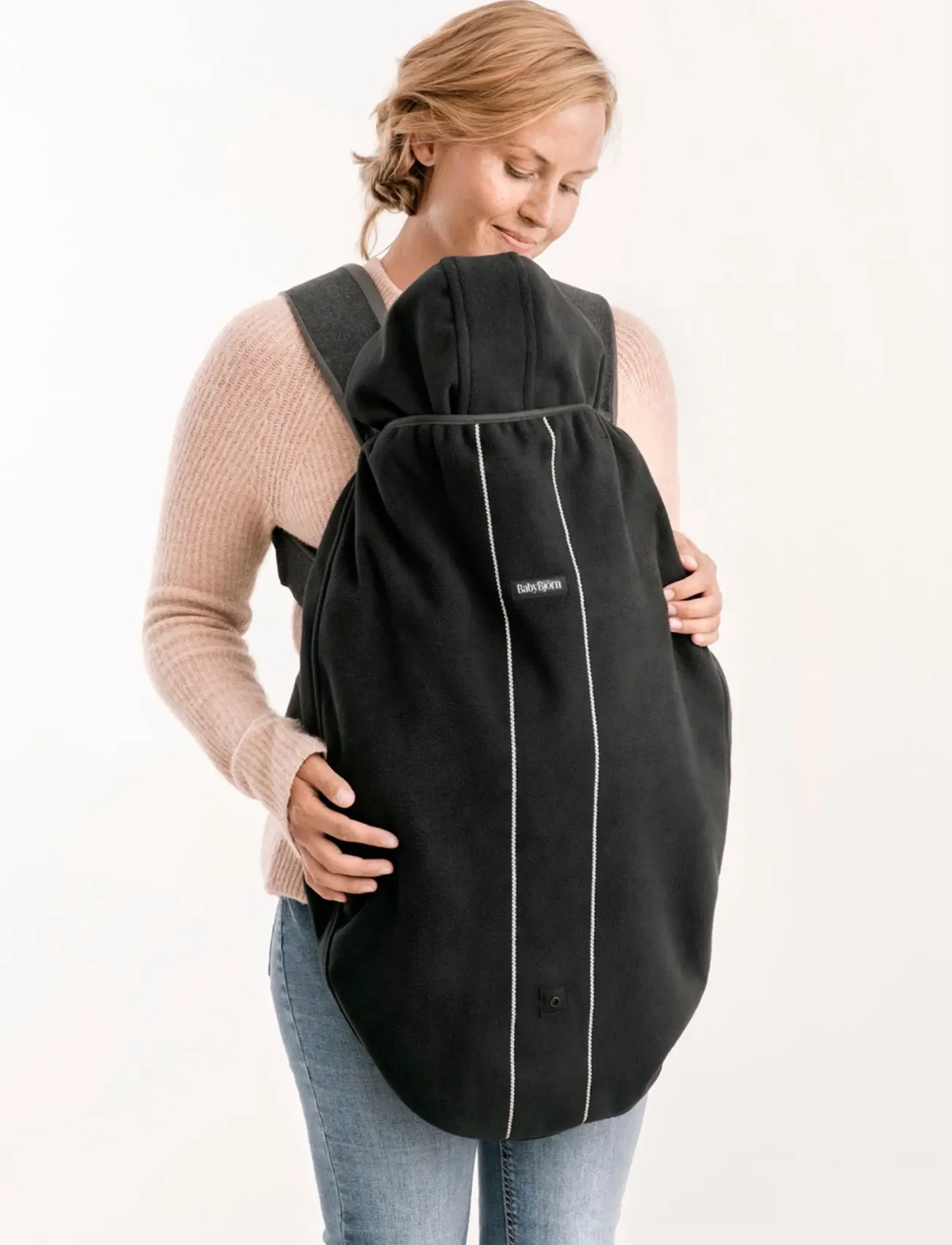 BabyBjörn - BabyBjörn Cover for Baby Carrier, Black - porte-bébé - black - 5