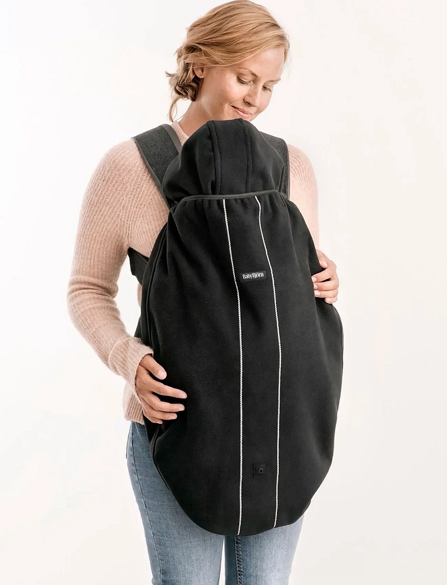 BabyBjörn - BabyBjörn Cover for Baby Carrier, Black - porte-bébé - black - 5