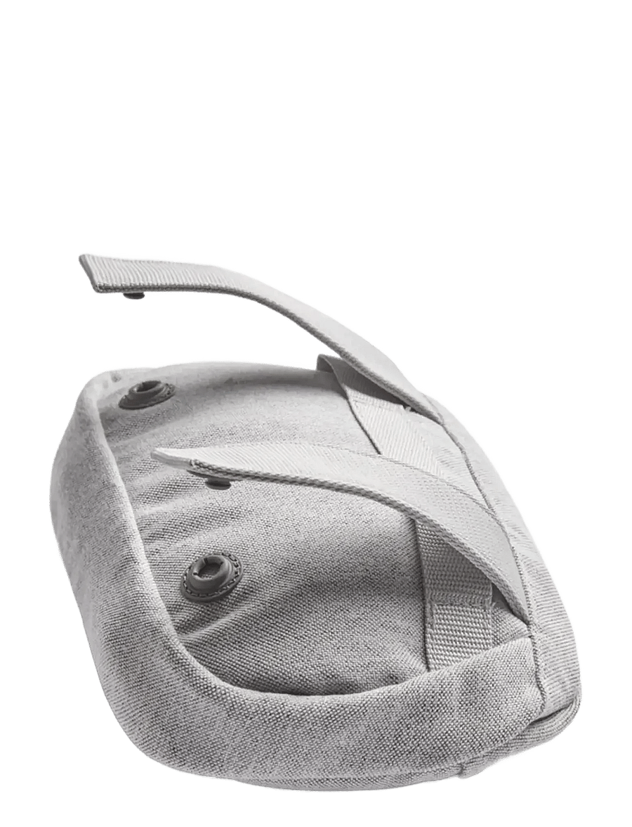BabyBjörn - BabyBjörn Pocket Pouch for Baby Carrier, Woven mélange, Light Grey - kõhukotid - light grey - 4