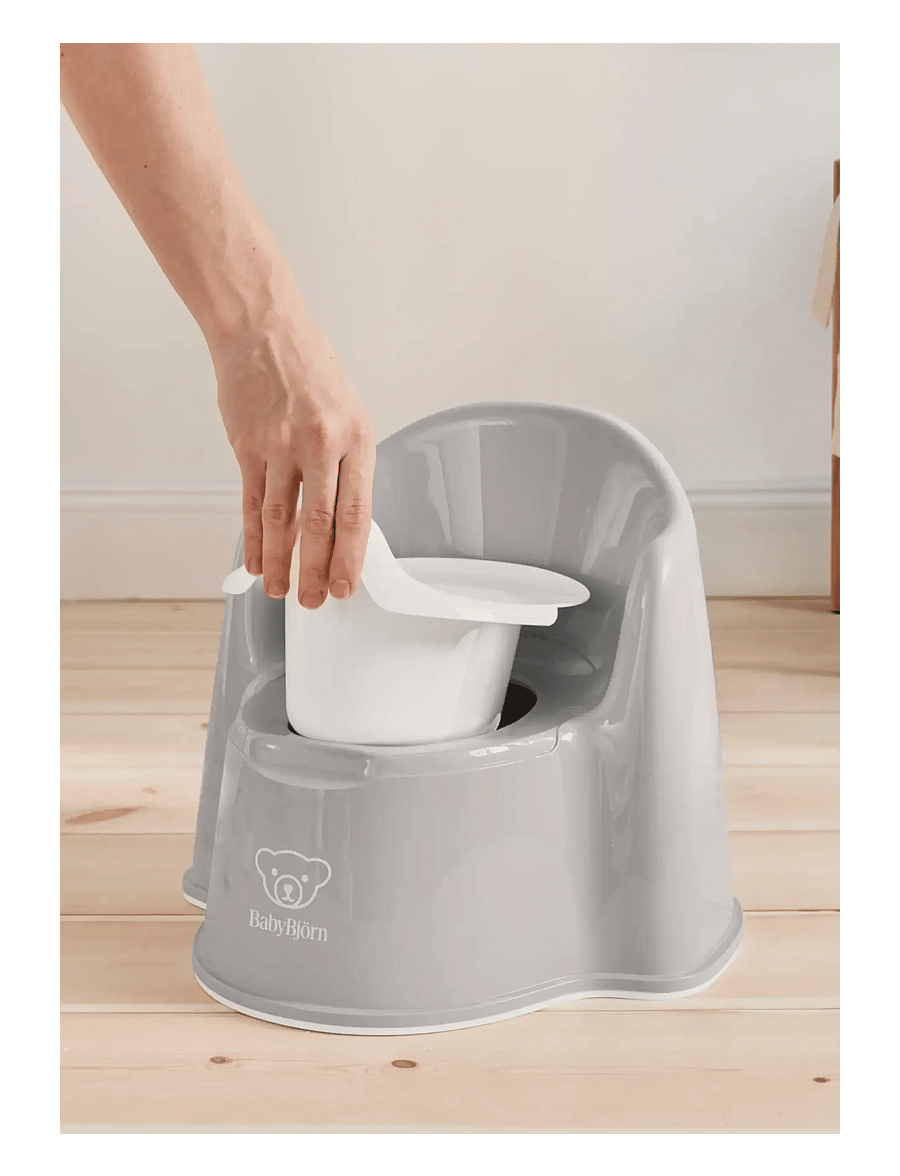 BabyBjörn - BabyBjörn Potty Chair, Grey/White - grey/white - 2