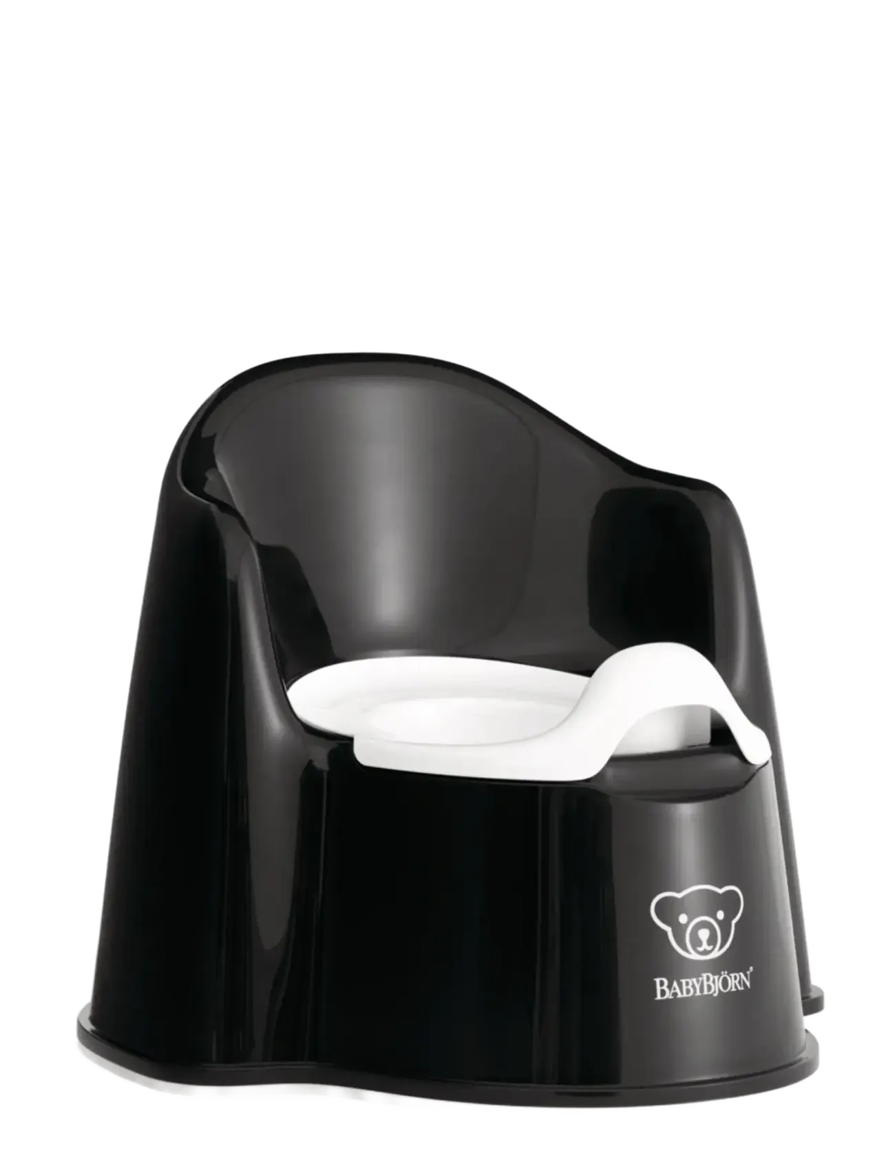BabyBjörn BabyBjörn Potty Chair, Deep Black/White - Babyskötsel - DEEP BLACK/WHITE / black