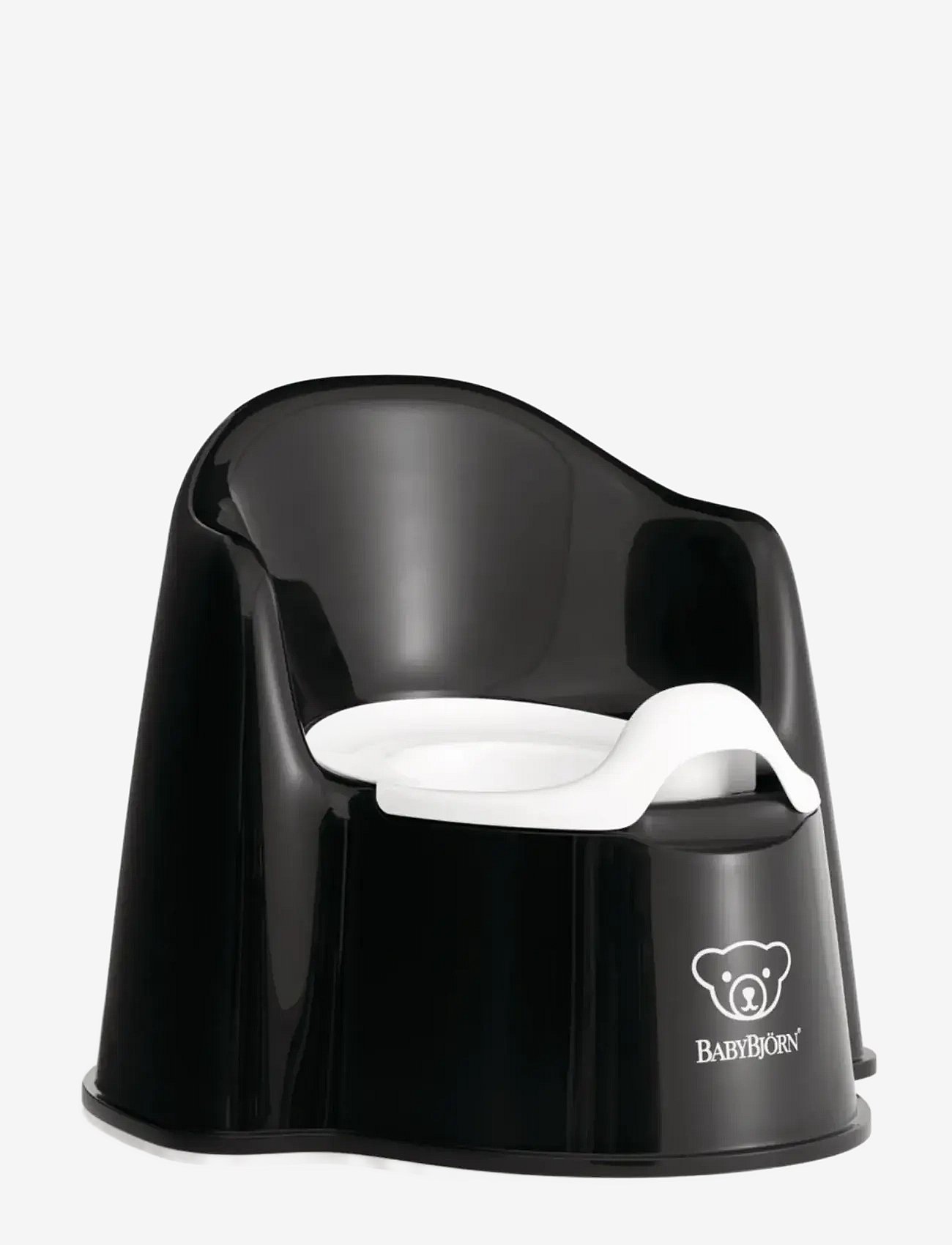 BabyBjörn Babybjörn Potty Chair, Deep Black/White - Black - ONE SIZE