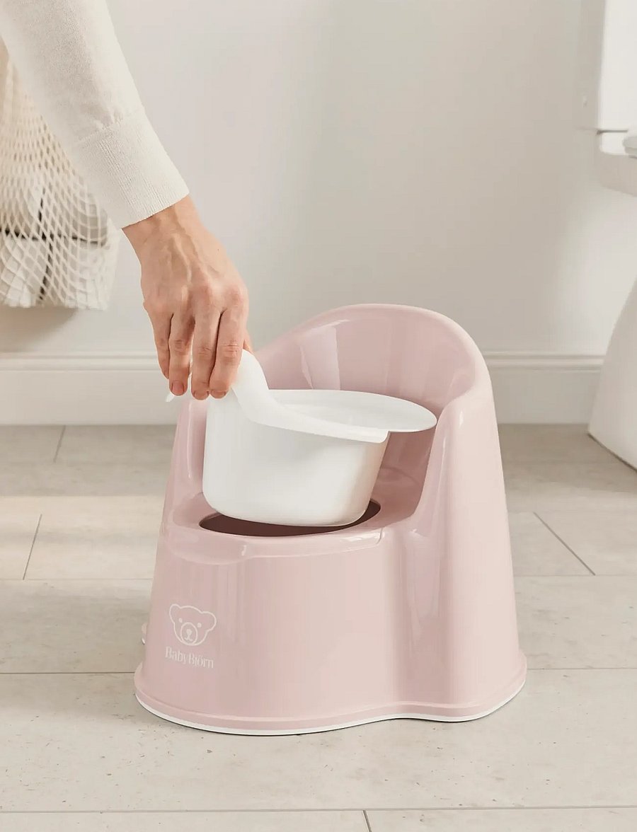 BabyBjörn - BabyBjörn Potty Chair, Powder pink/White - petit pots pour bébés - grey/white - 2