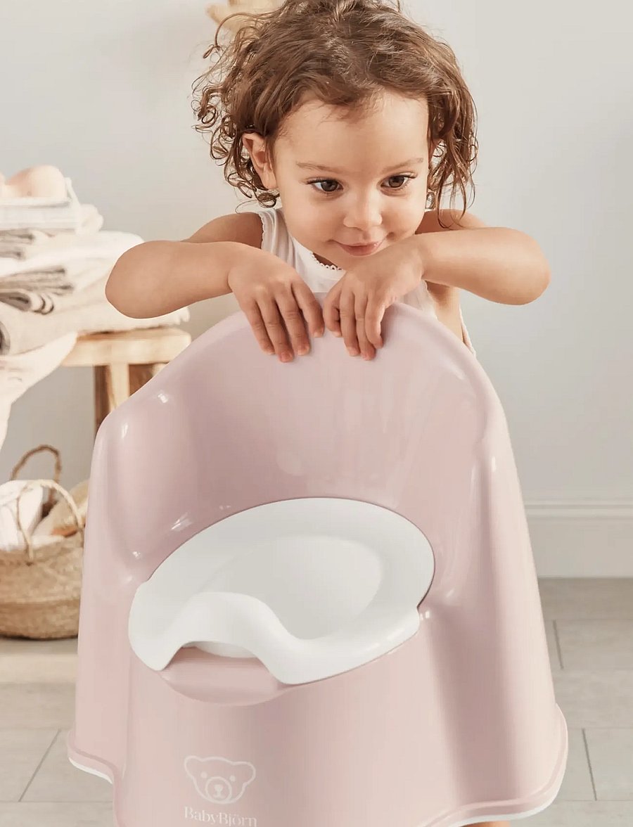 BabyBjörn - BabyBjörn Potty Chair, Powder pink/White - petit pots pour bébés - grey/white - 3