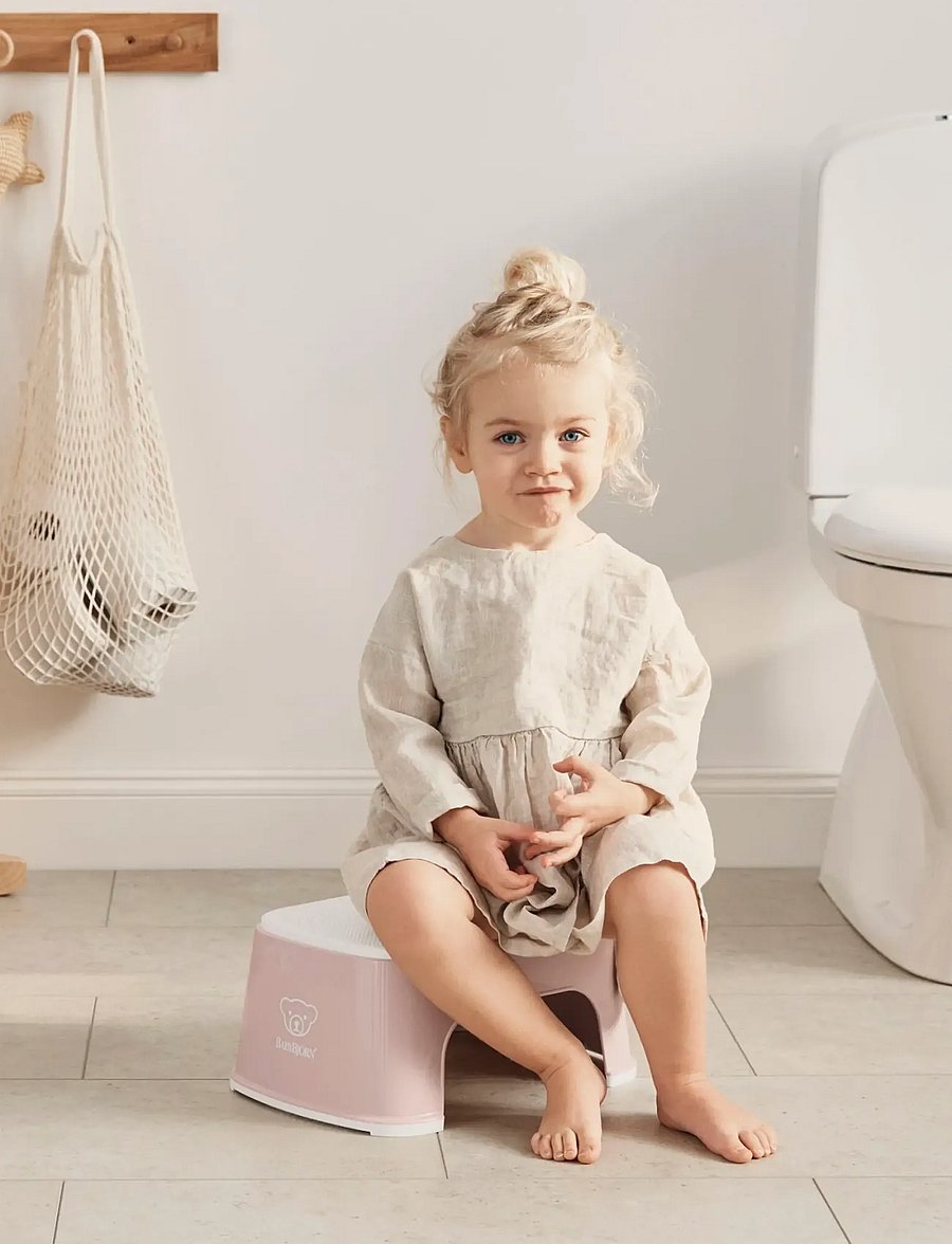 BabyBjörn - BabyBjörn Step Stool, Powder pink/White - escabeau - powder pink/white - 3