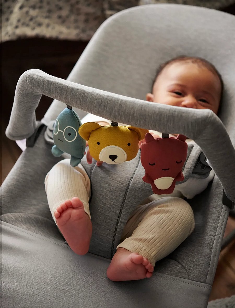BabyBjörn - BabyBjörn Toy for Bouncer, Soft Friends - interaktives spielzeug - soft friends - 2