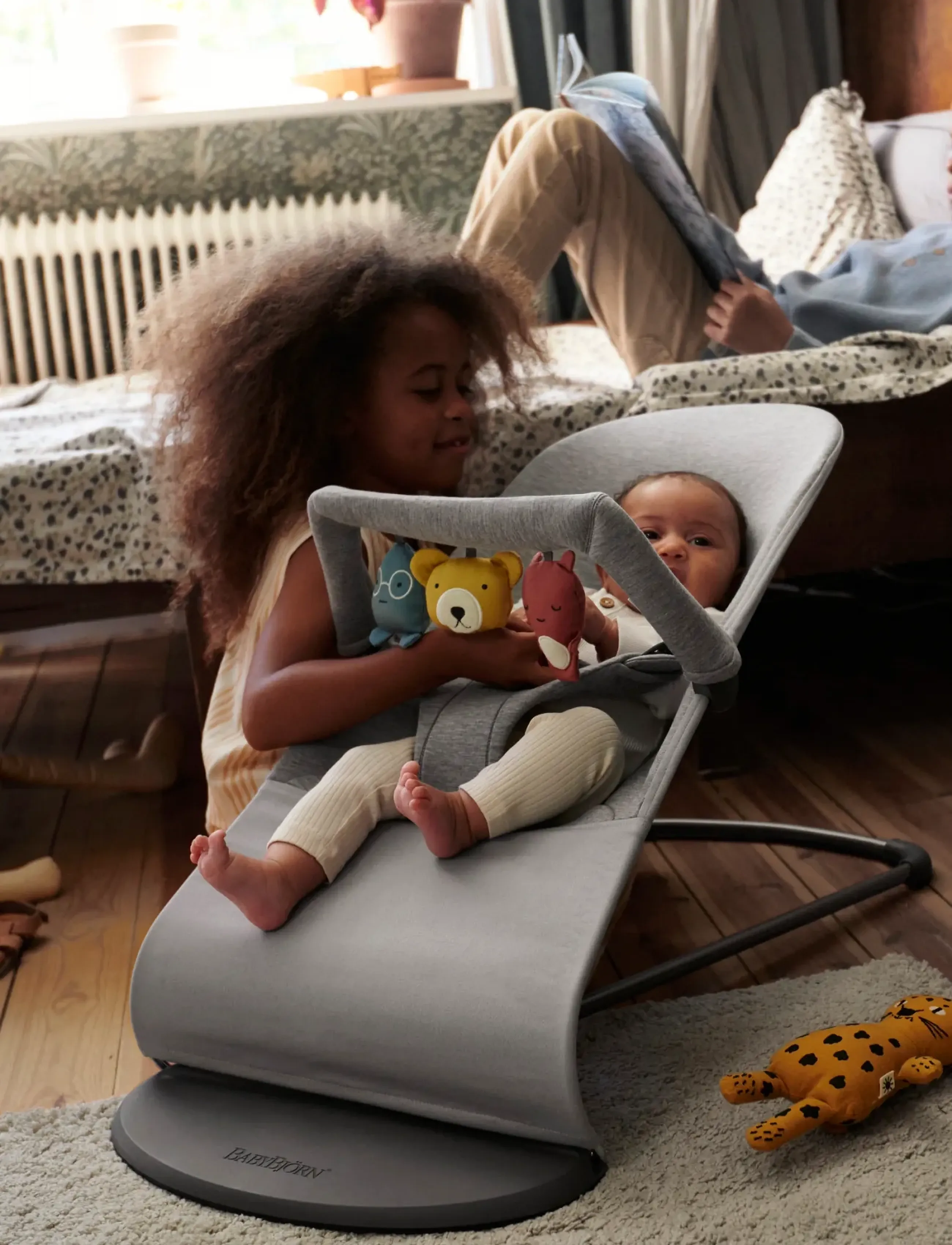 BabyBjörn - BabyBjörn Toy for Bouncer, Soft Friends - interaktives spielzeug - soft friends - 3