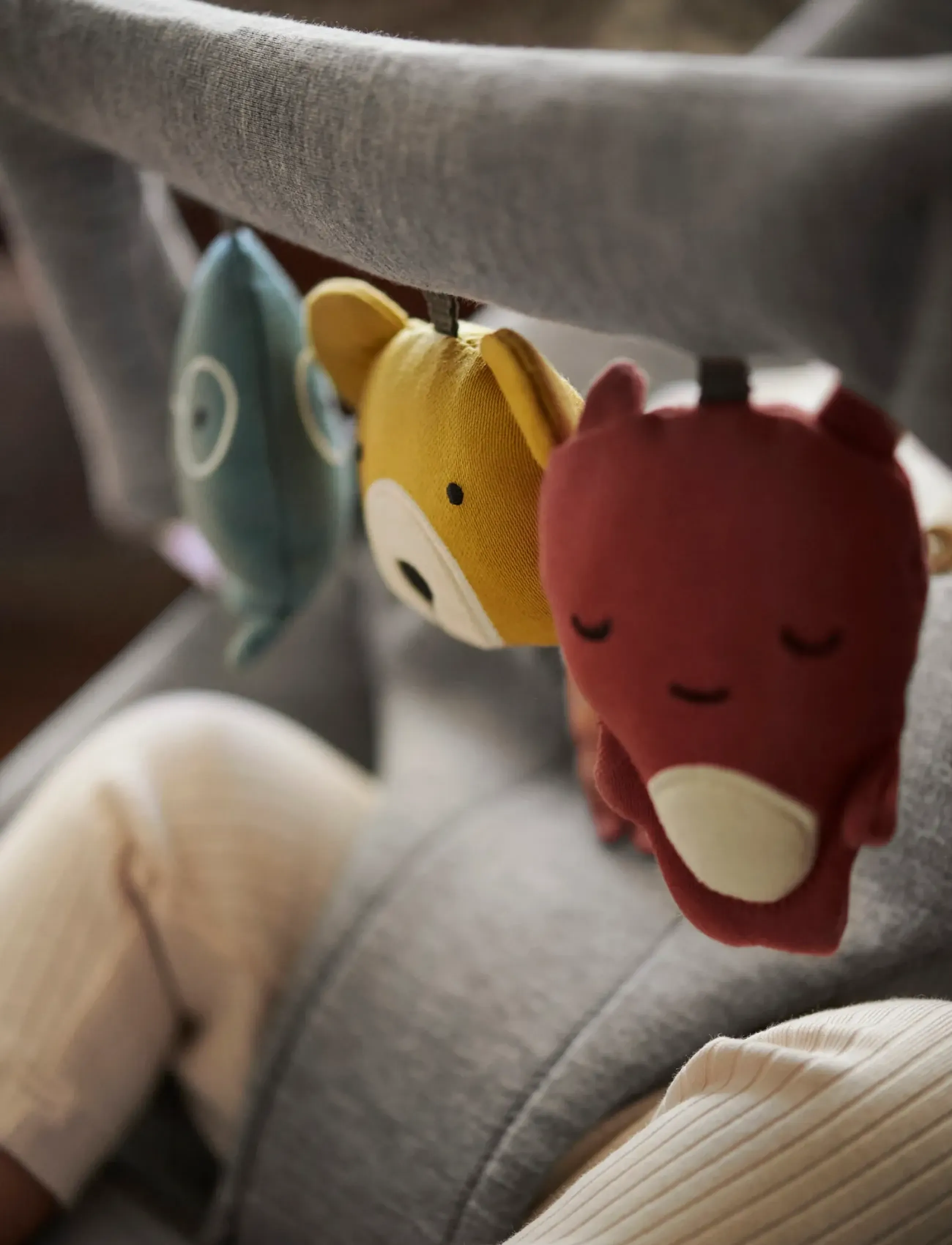 BabyBjörn - BabyBjörn Toy for Bouncer, Soft Friends - interaktives spielzeug - soft friends - 5