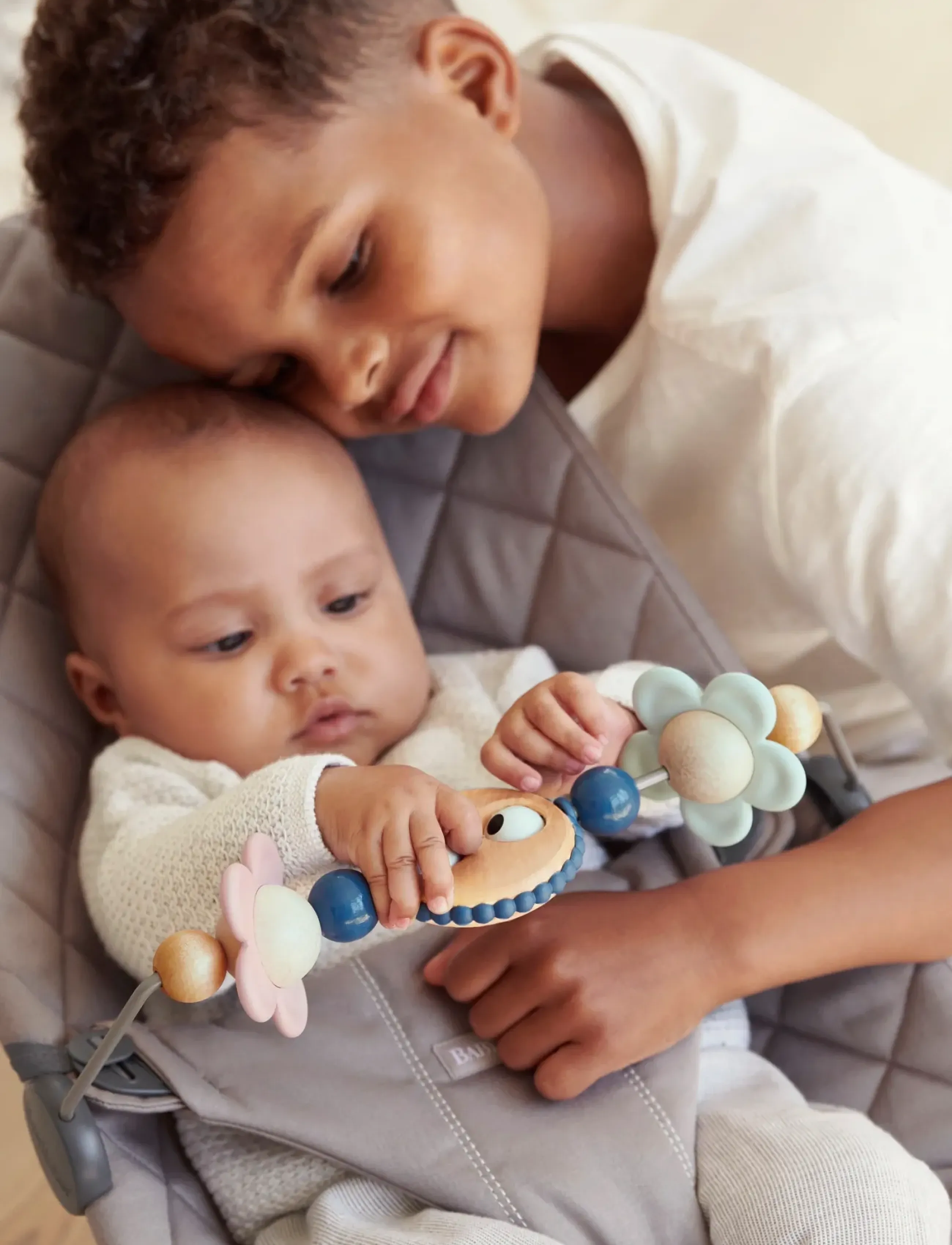 BabyBjörn Babybjörn Toy For Bouncer, Googly Eyes Pastels, One Size, Multi/patterned, Educational Legetøj > Interactive Legetøj, Børn