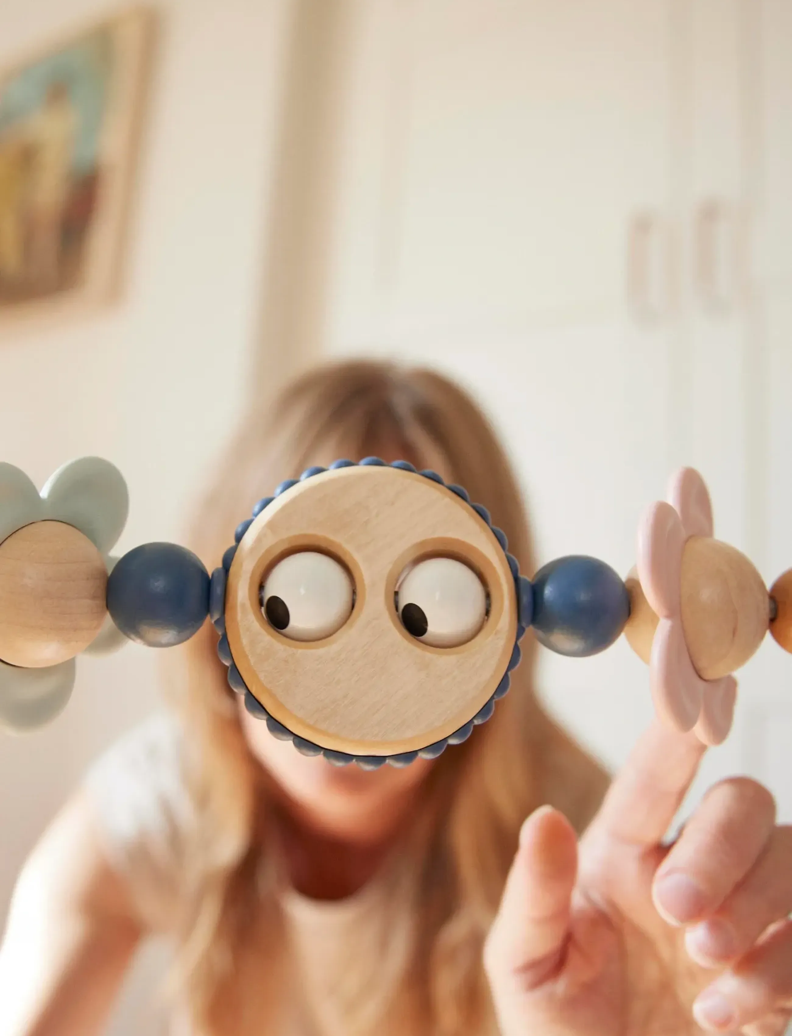 BabyBjörn - BabyBjörn Toy for Bouncer, Googly eyes Pastels - jouets interactifs - googly eyes pastels - 3