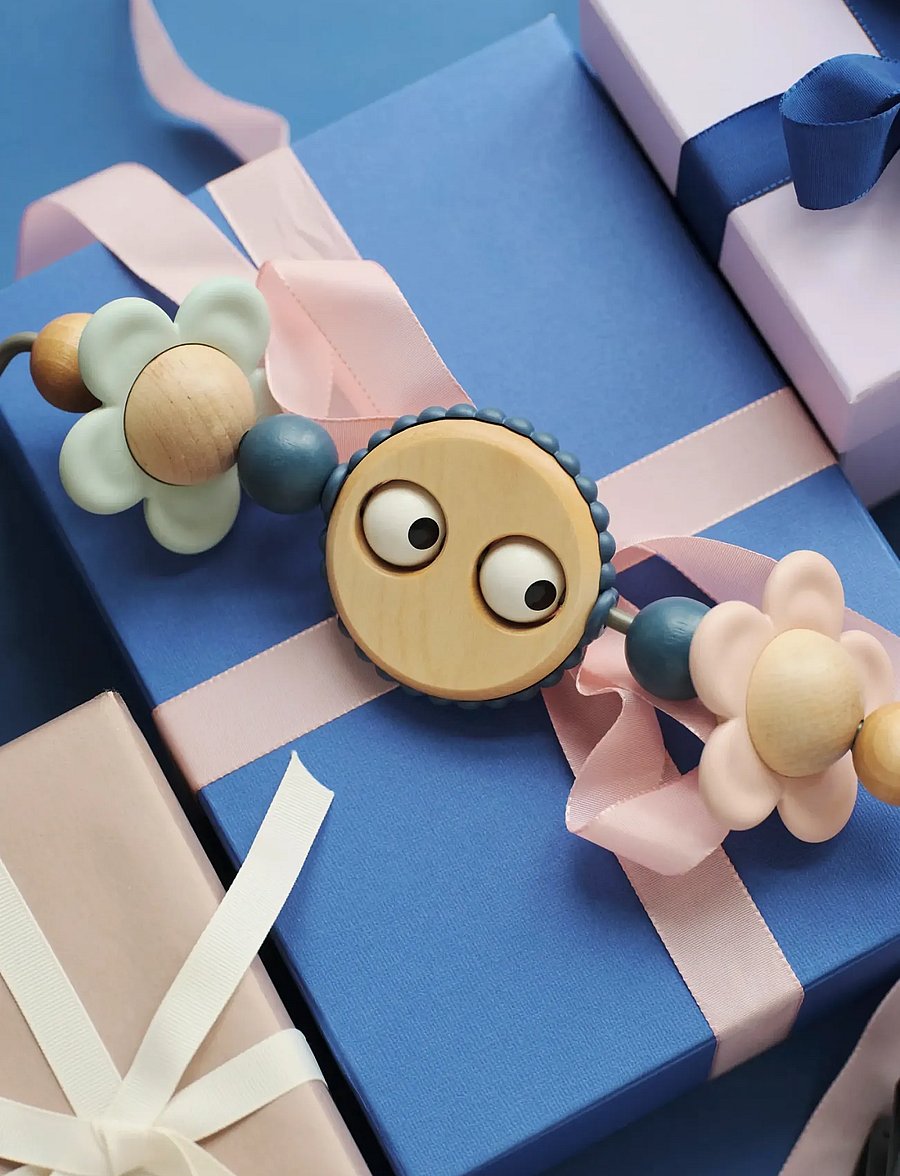 BabyBjörn - BabyBjörn Toy for Bouncer, Googly eyes Pastels - jouets interactifs - googly eyes pastels - 4