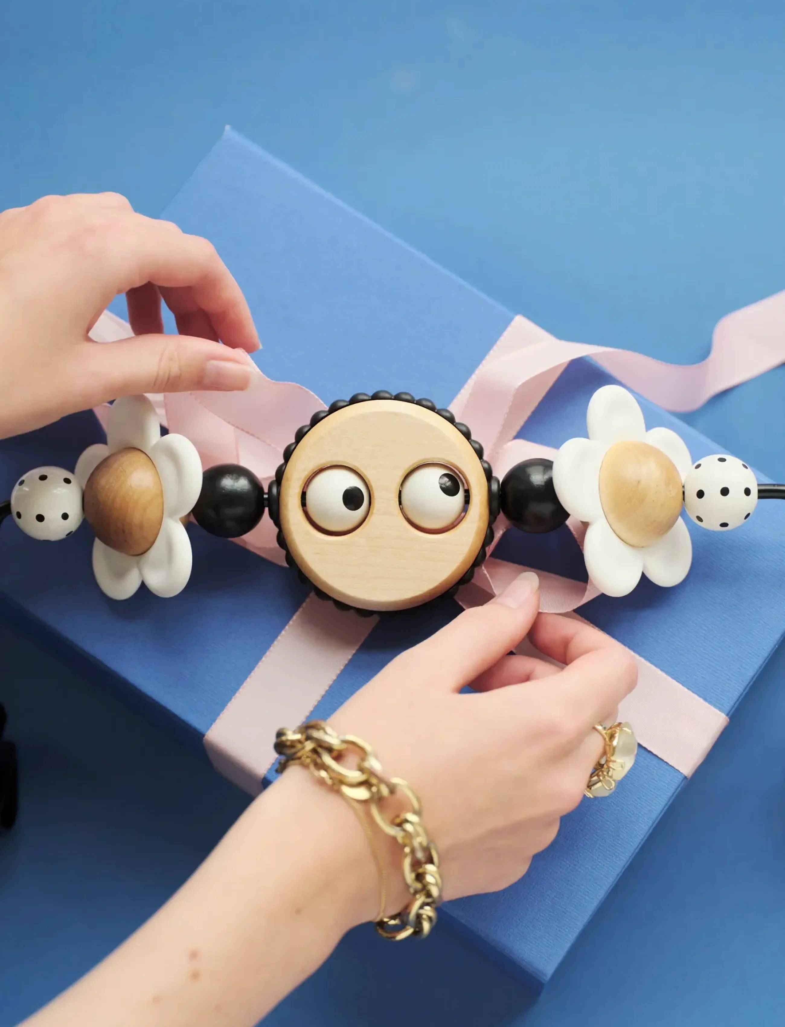 BabyBjörn - BabyBjörn Toy for Bouncer, Googly eyes Black & White - googly eyes black & white - 3