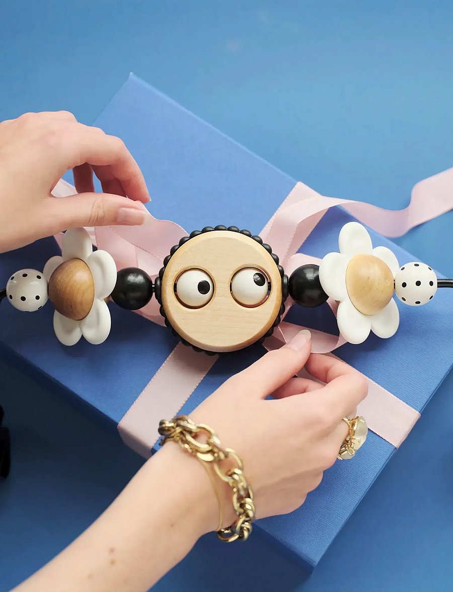 BabyBjörn - BabyBjörn Toy for Bouncer, Googly eyes Black & White - googly eyes black & white - 3