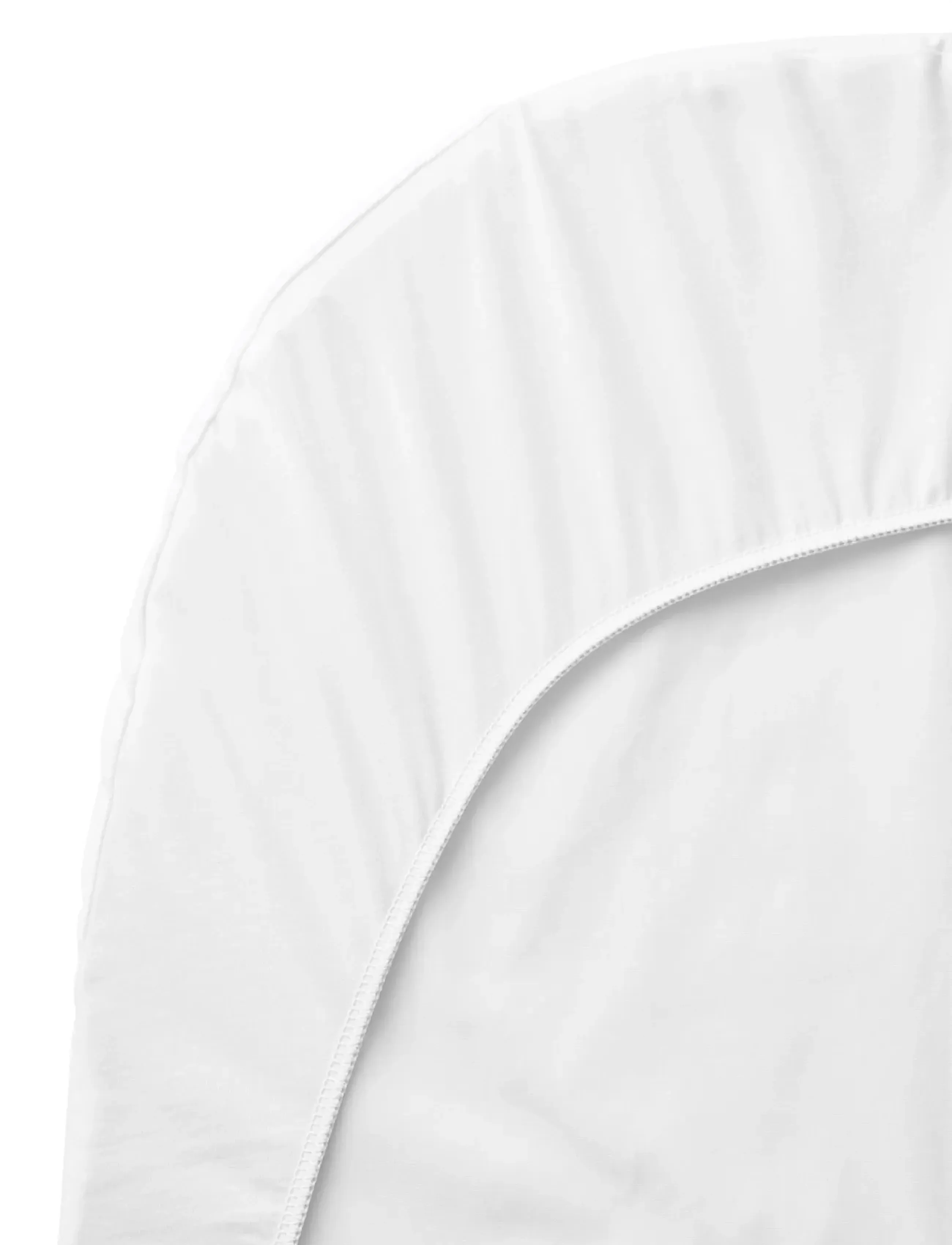 BabyBjörn - BabyBjörn Fitted sheet for Baby Crib, White - babynest - white - 4