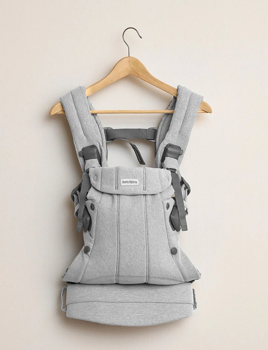 BabyBjörn - BabyBjörn Baby Carrier Harmony, Woven mélange, Light grey - porte-bébé - light grey - 3