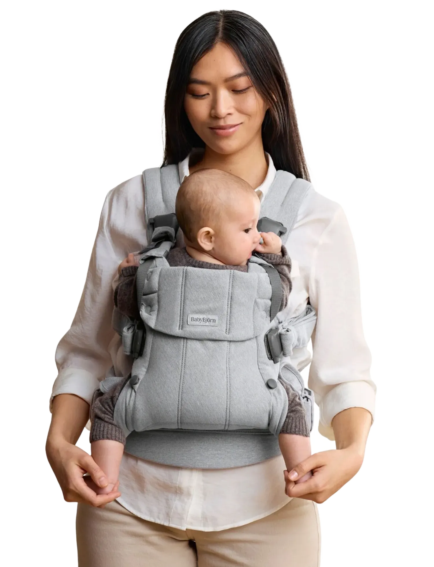 BabyBjörn Babybjörn Baby Carrier Harmony, Woven Mélange, Light