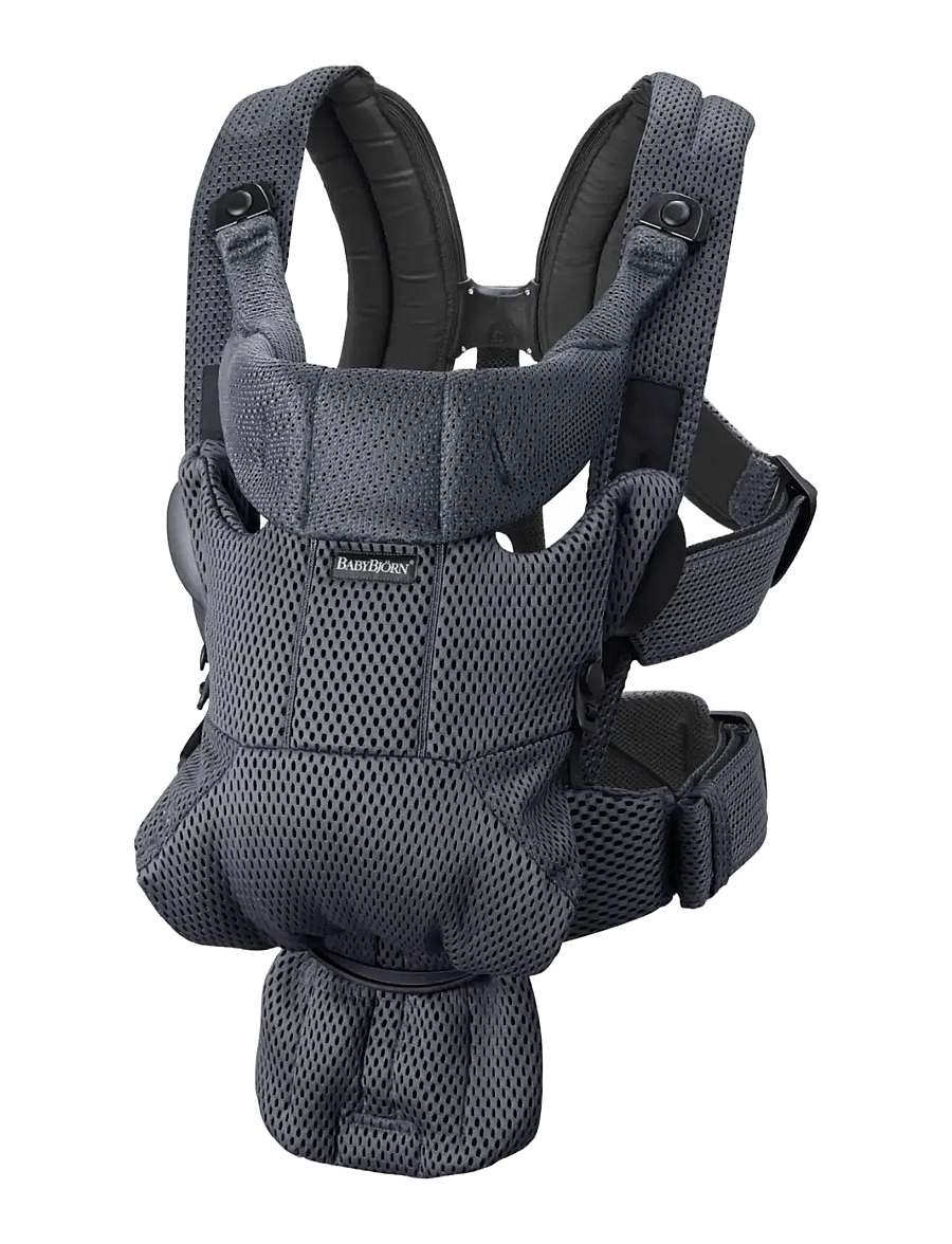 BabyBjörn - BabyBjörn Baby Carrier Move, 3D Mesh, Anthracite - porte-bébé - anthracite - 1