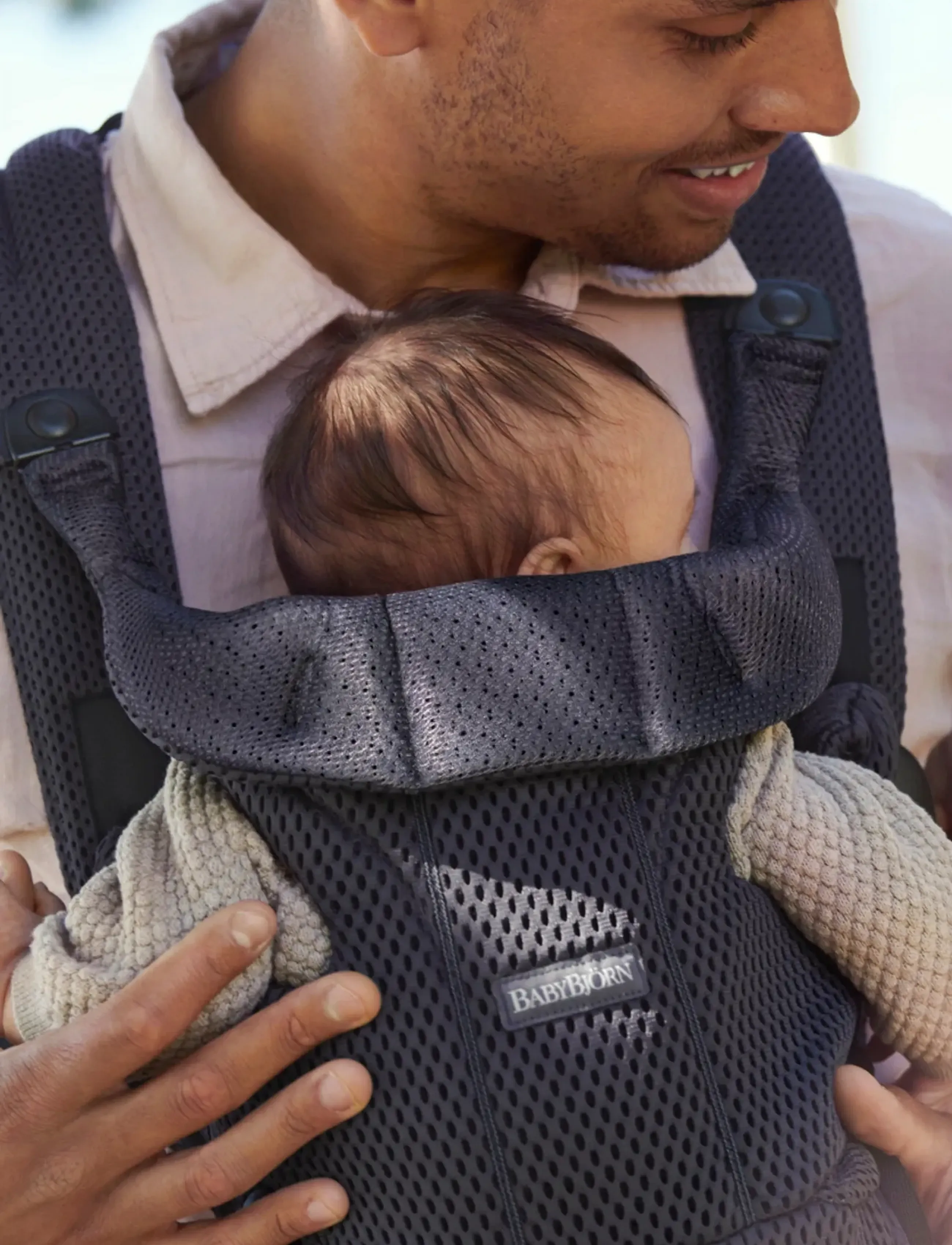 BabyBjörn Babybjörn Baby Carrier Move, 3D Mesh, Anthracite, One Size, Grey, Baby Carriers & Baby Wraps > Baby Carries, Børn