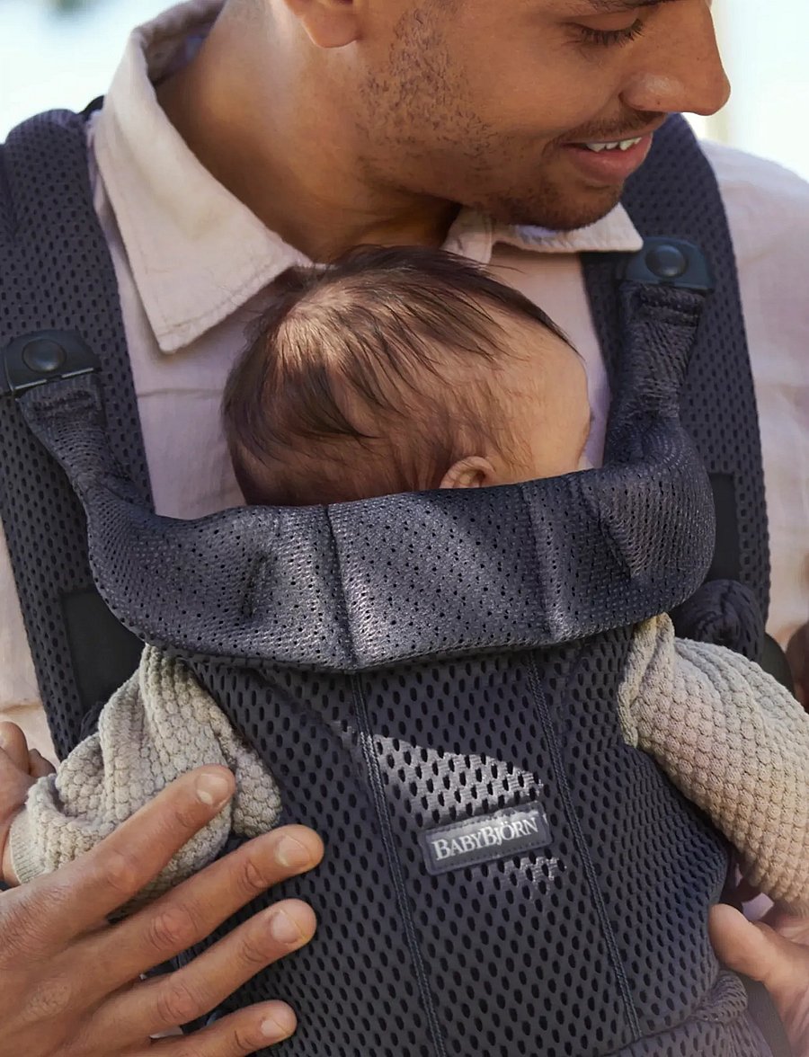 BabyBjörn - BabyBjörn Baby Carrier Move, 3D Mesh, Anthracite - porte-bébé - anthracite - 0