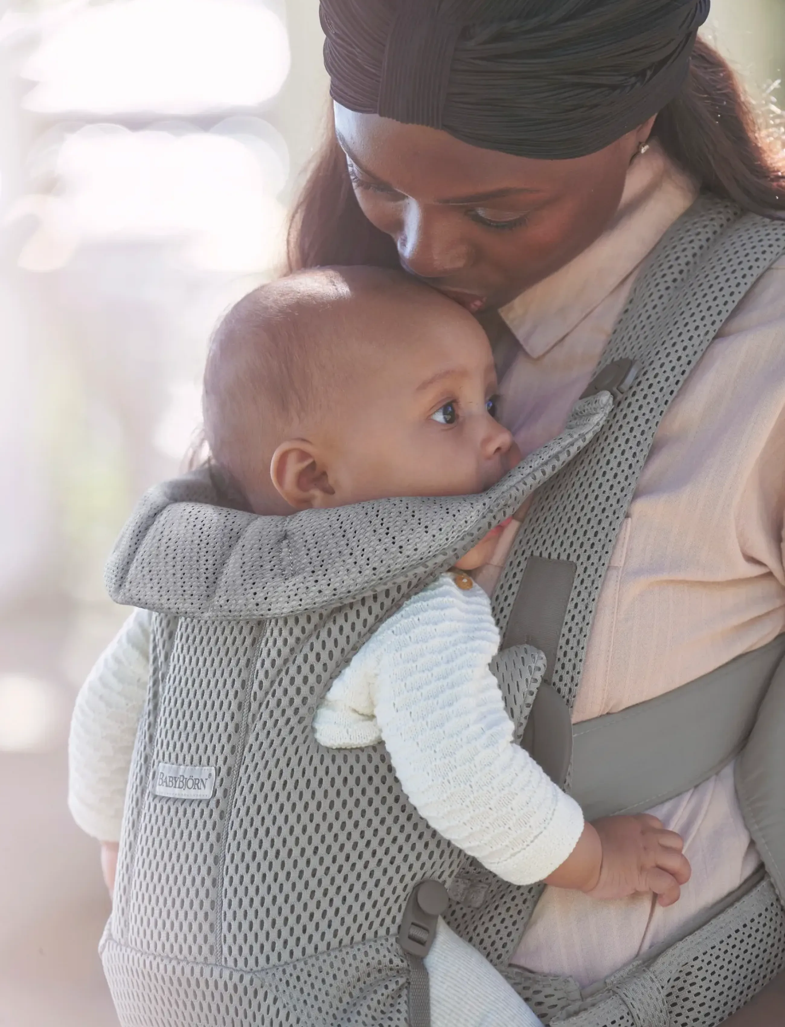 BabyBjörn - BabyBjörn Baby Carrier Move, 3D Mesh, Grey - porte-bébé - grey - 4