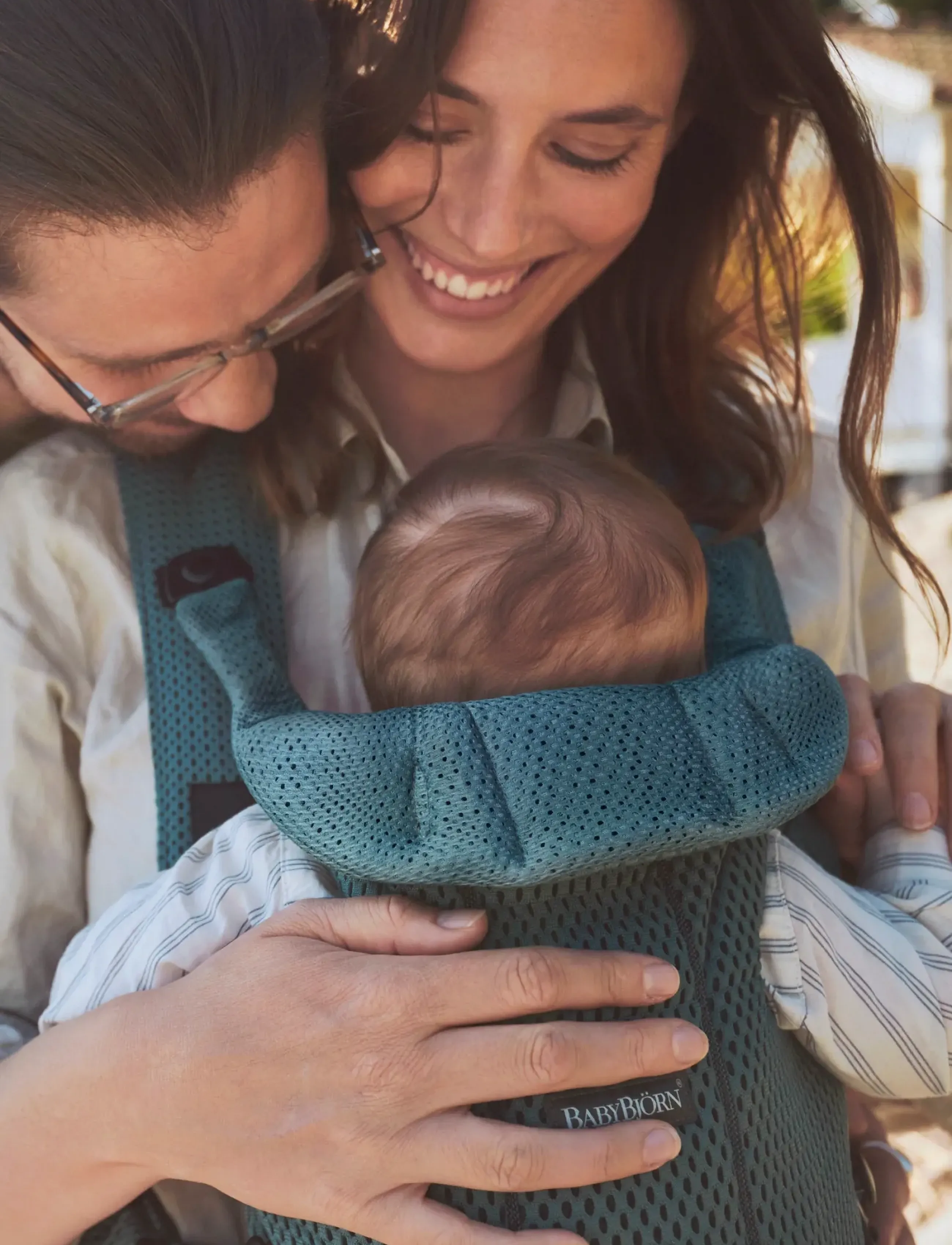 BabyBjörn - BabyBjörn Baby Carrier Move, 3D Mesh, Sage Green - babytragen - sage green - 4