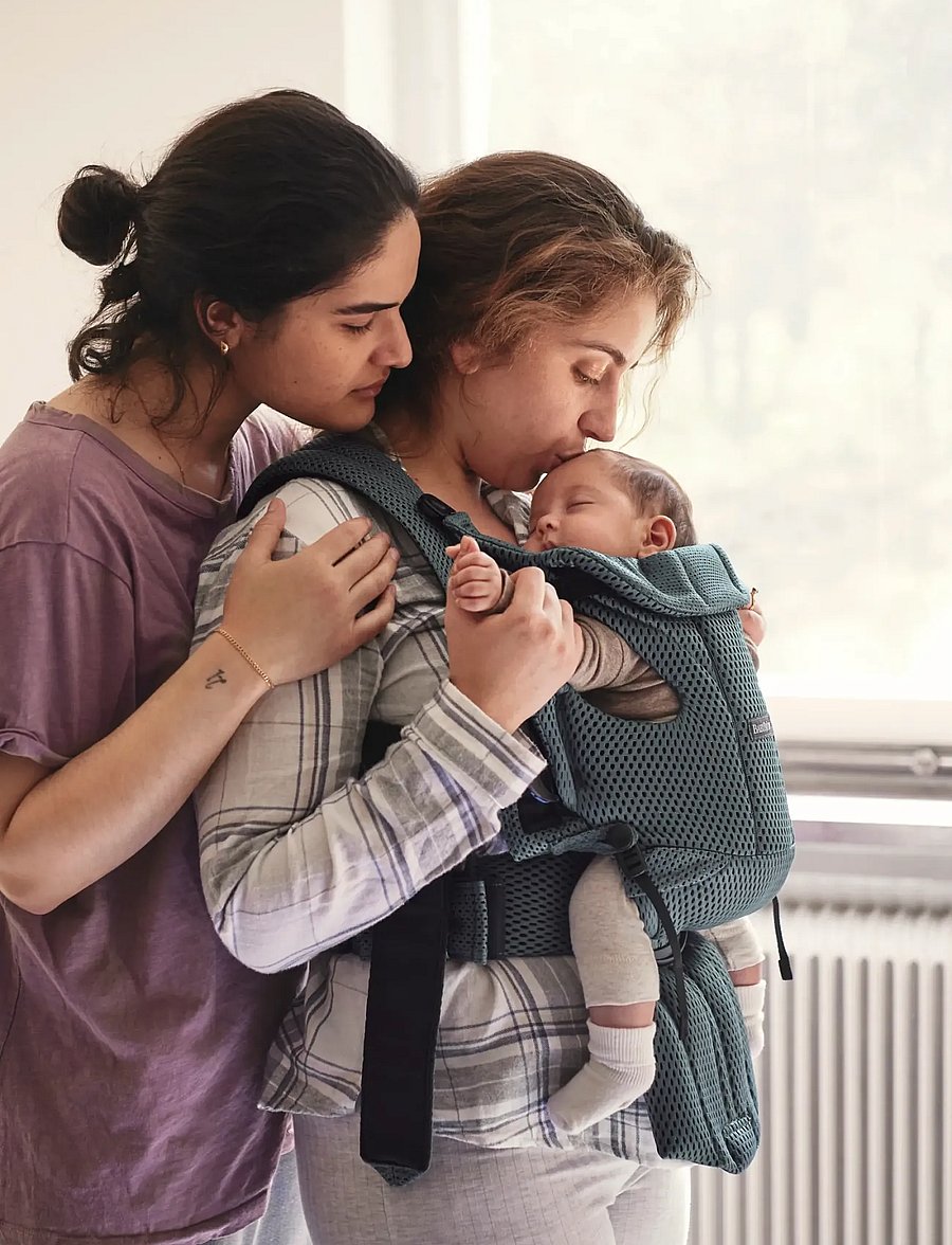 BabyBjörn - BabyBjörn Baby Carrier Move, 3D Mesh, Sage Green - babytragen - sage green - 5