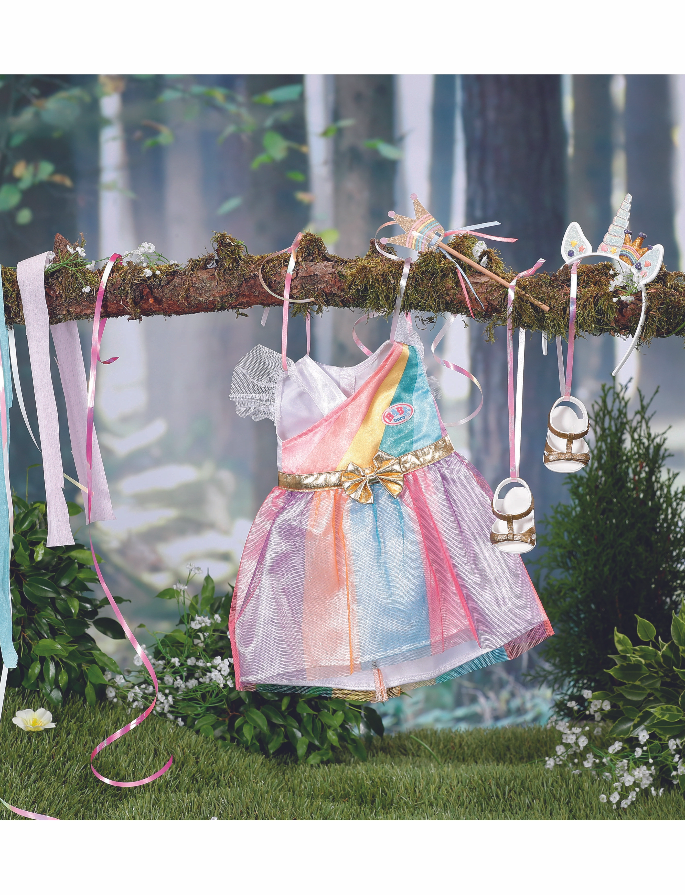 BABY born - BABY born Unicorn Deluxe Princess 43cm - multi coloured - 3