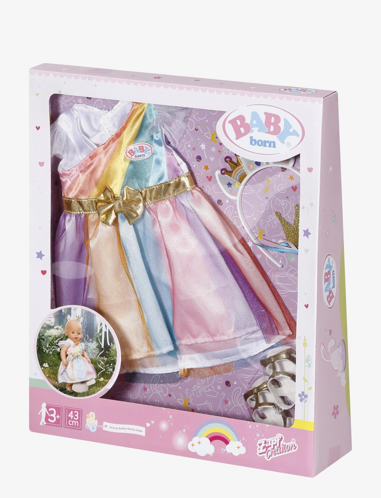 BABY born - BABY born Unicorn Deluxe Princess 43cm - multi coloured - 2