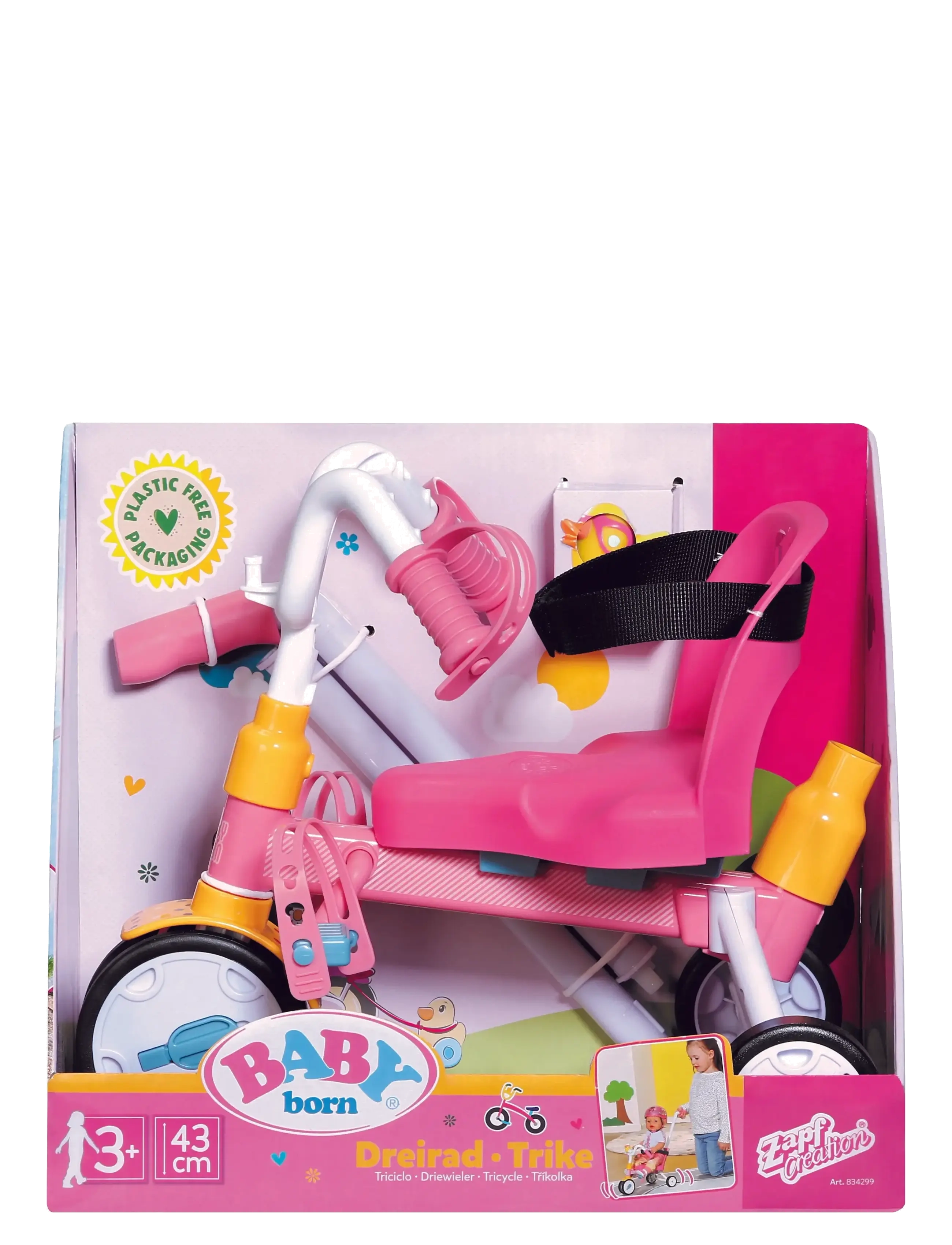 BABY born - BABY born Trike - dukketilbehør - multicolor - 4