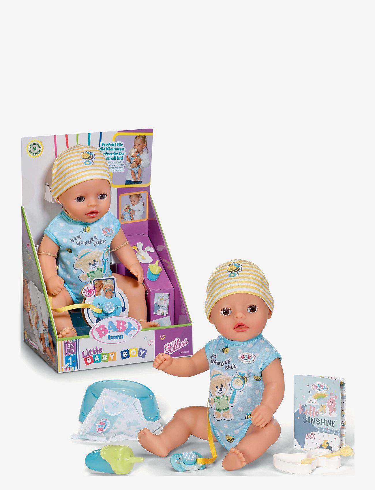 BABY born - BABY born Little Boy 36cm - dockor - multicolor - 1