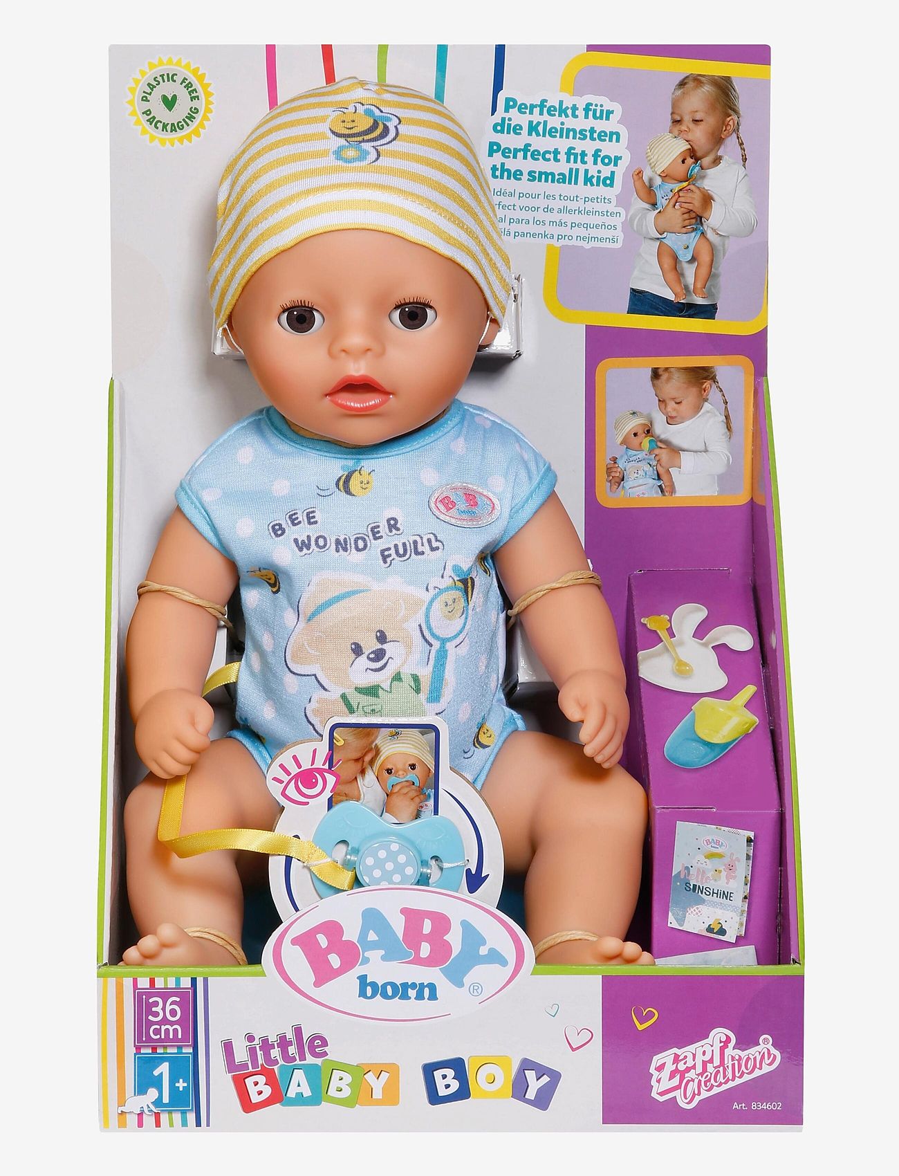 BABY born - BABY born Little Boy 36cm - dockor - multicolor - 4