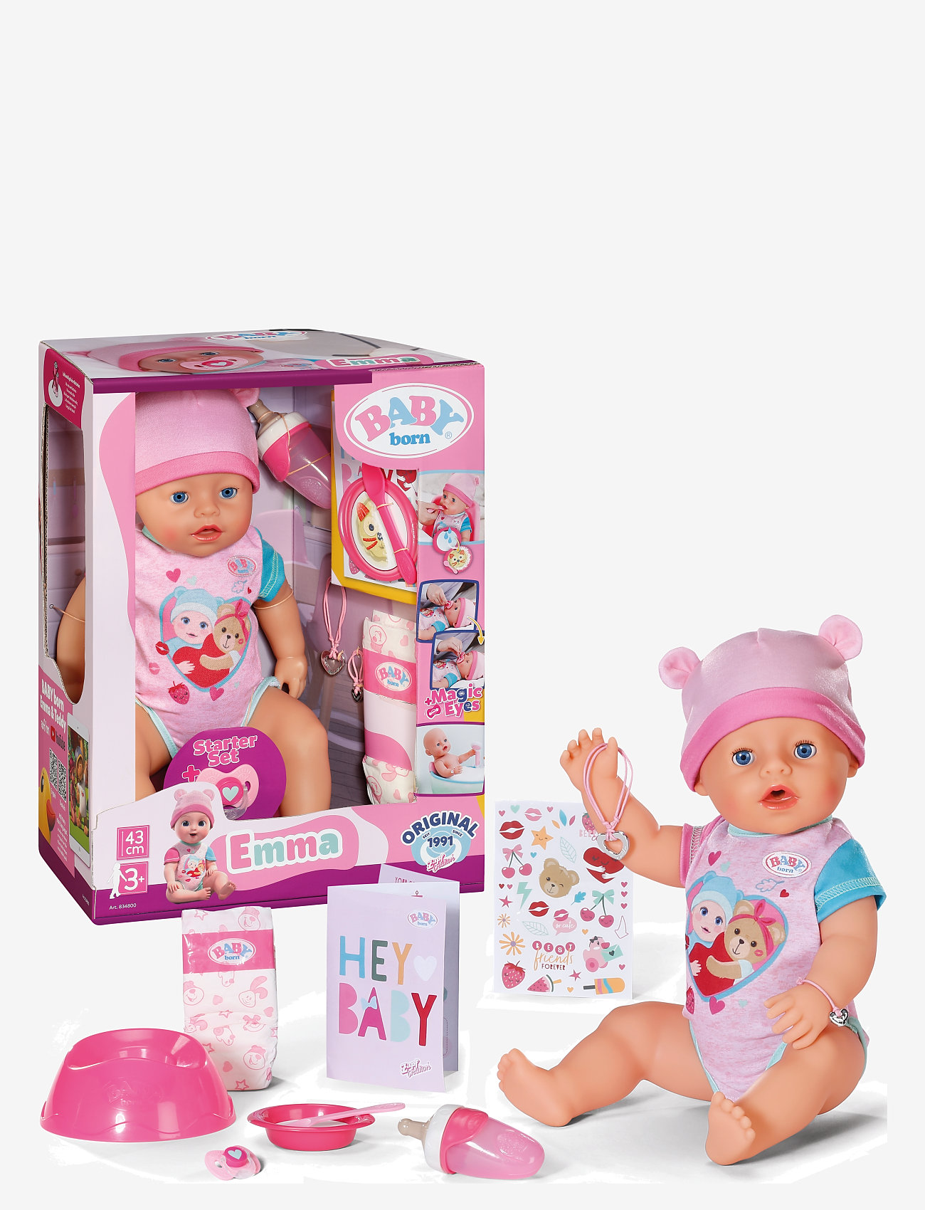 BABY born - BABY born Emma 43cm - dockor - multicolor - 1