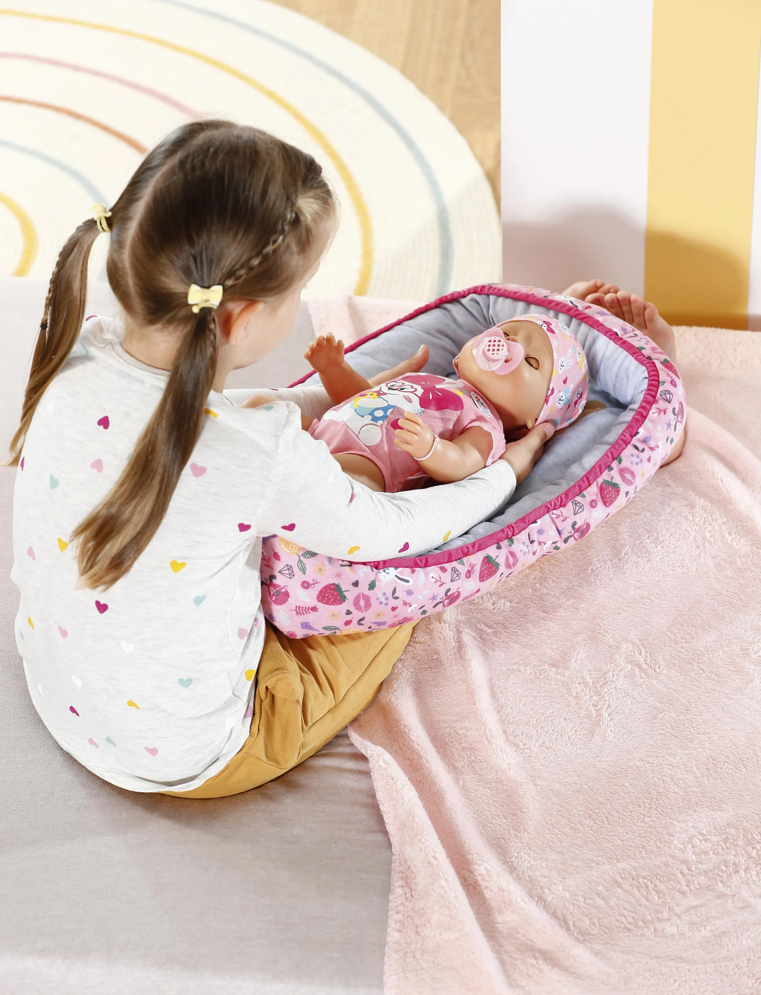 BABY born Baby Born Baby Nest, One Size, Multi/patterned, Dukker Og Tilbehør > Dukker Accessories, Børn