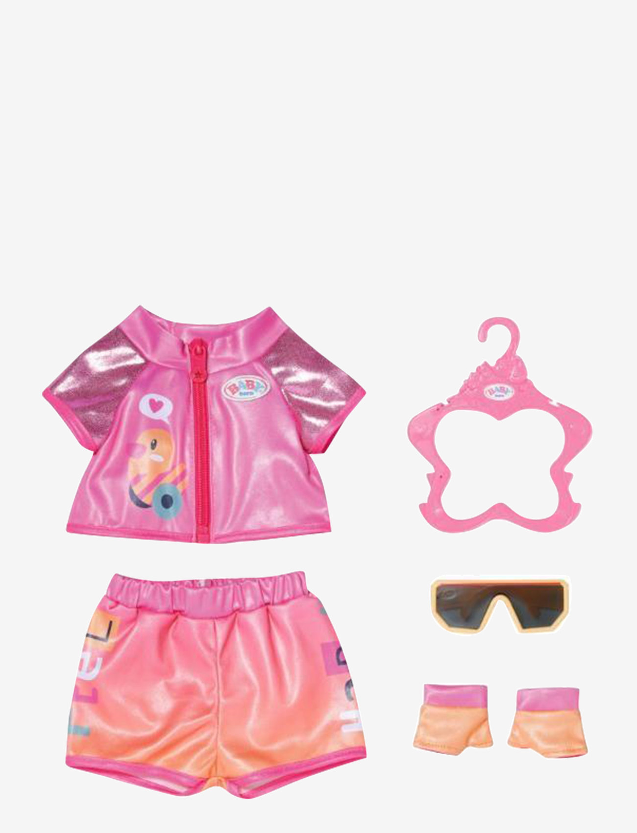 BABY born - BABY born Bike Outfit 43cm - dukketøj - multicolor - 0