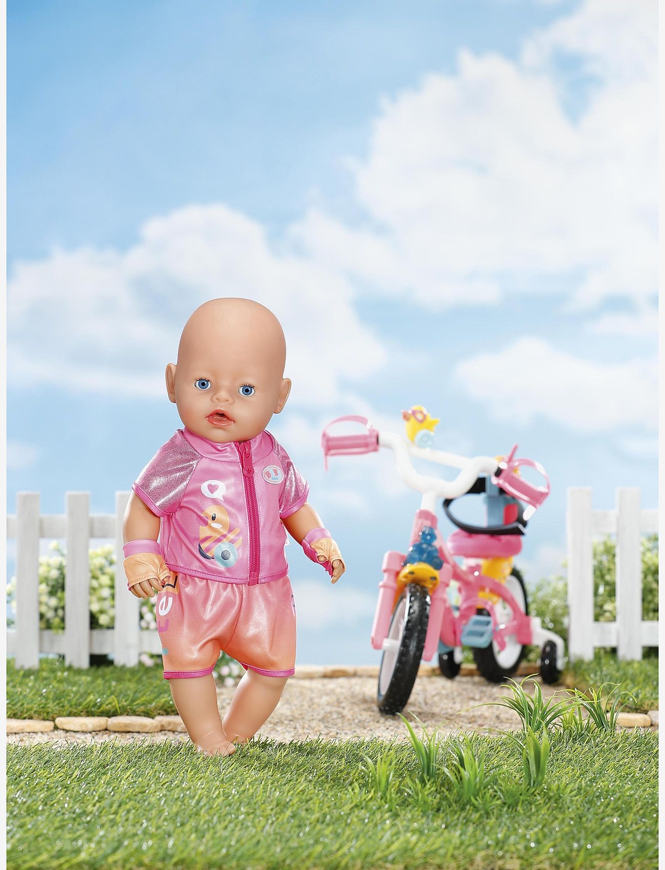 BABY born - BABY born Bike Outfit 43cm - dukketøj - multicolor - 3