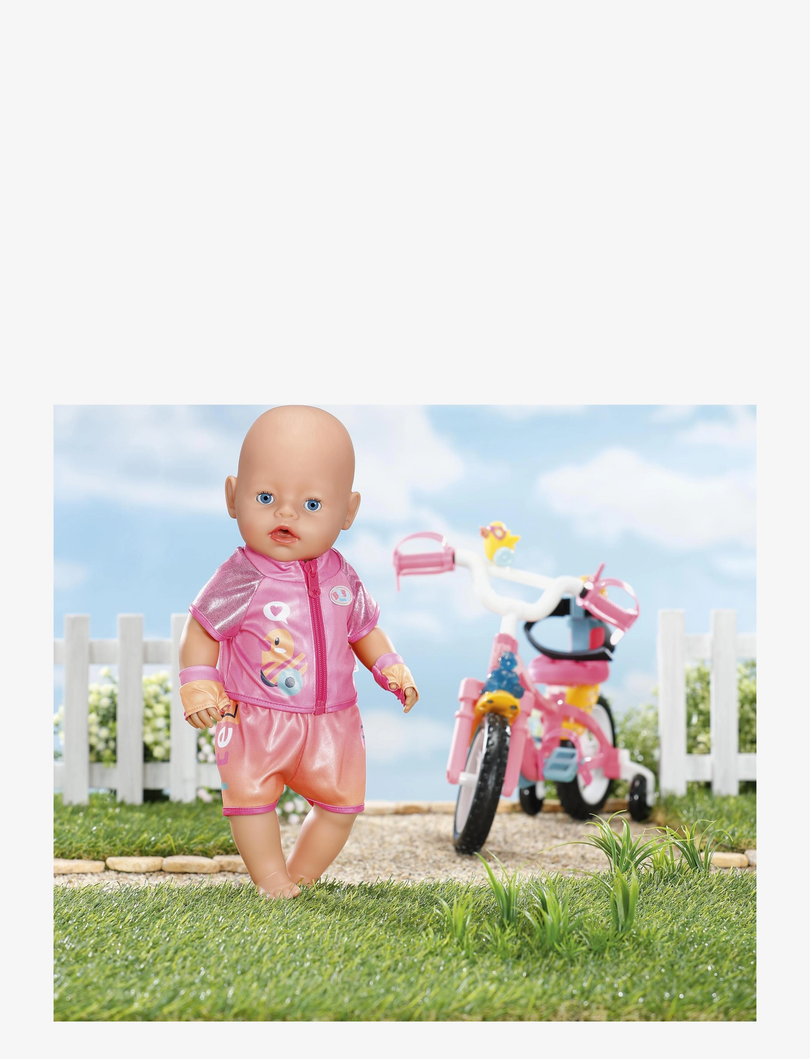 BABY born - BABY born Bike Outfit 43cm - dukketøj - multicolor - 3
